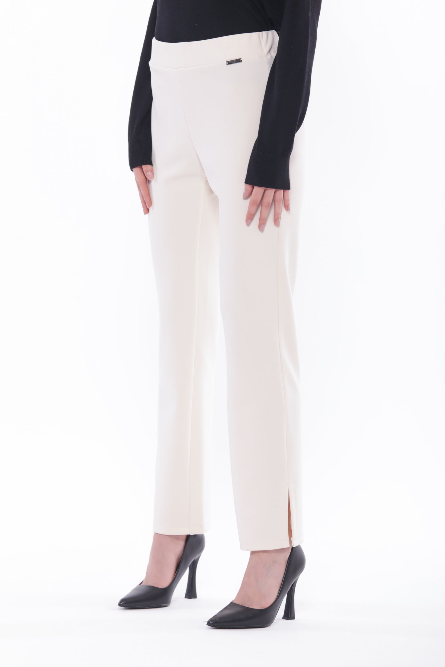 PANTALONE SIGARETTA IN CREPE