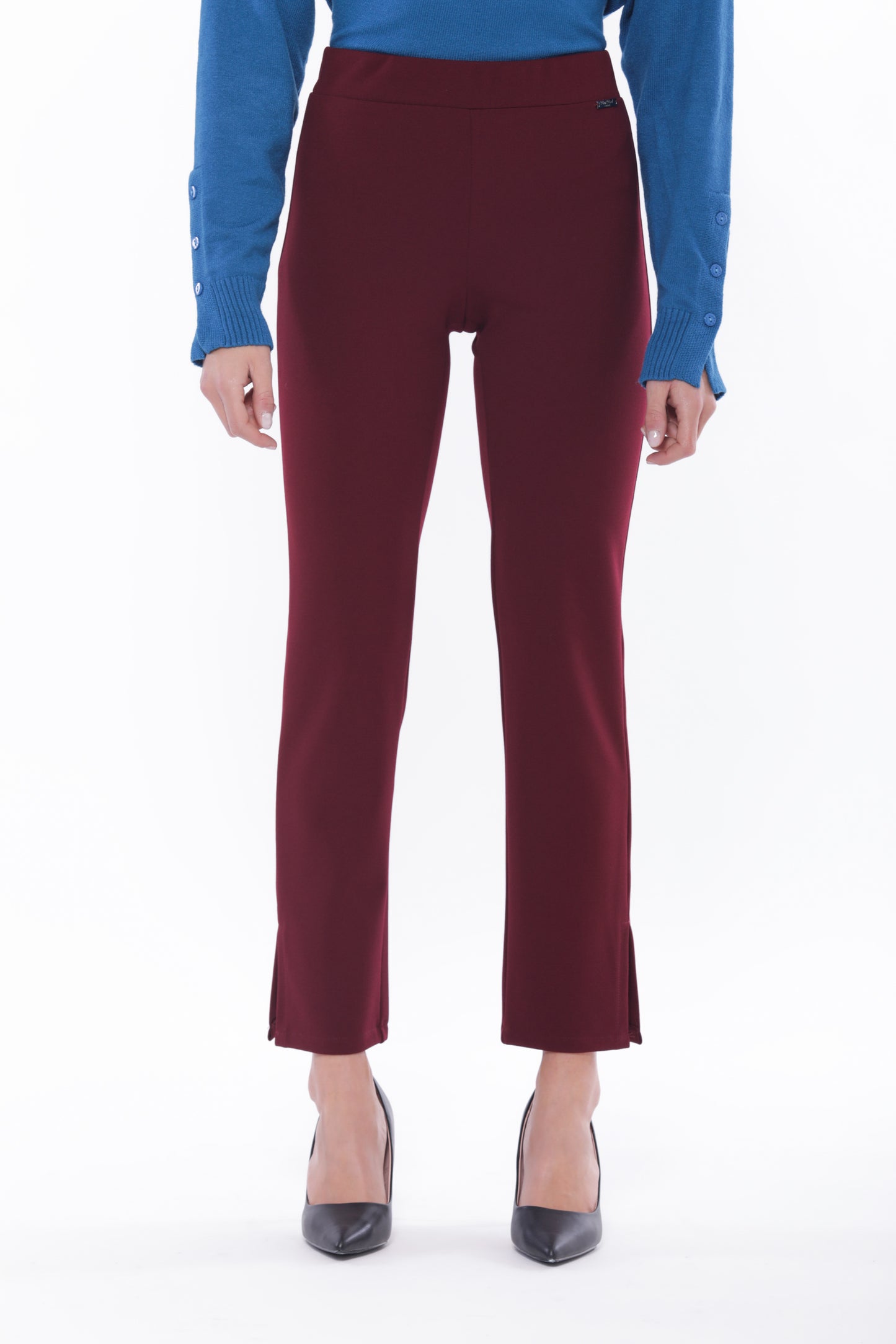 PANTALONE SIGARETTA IN CREPE