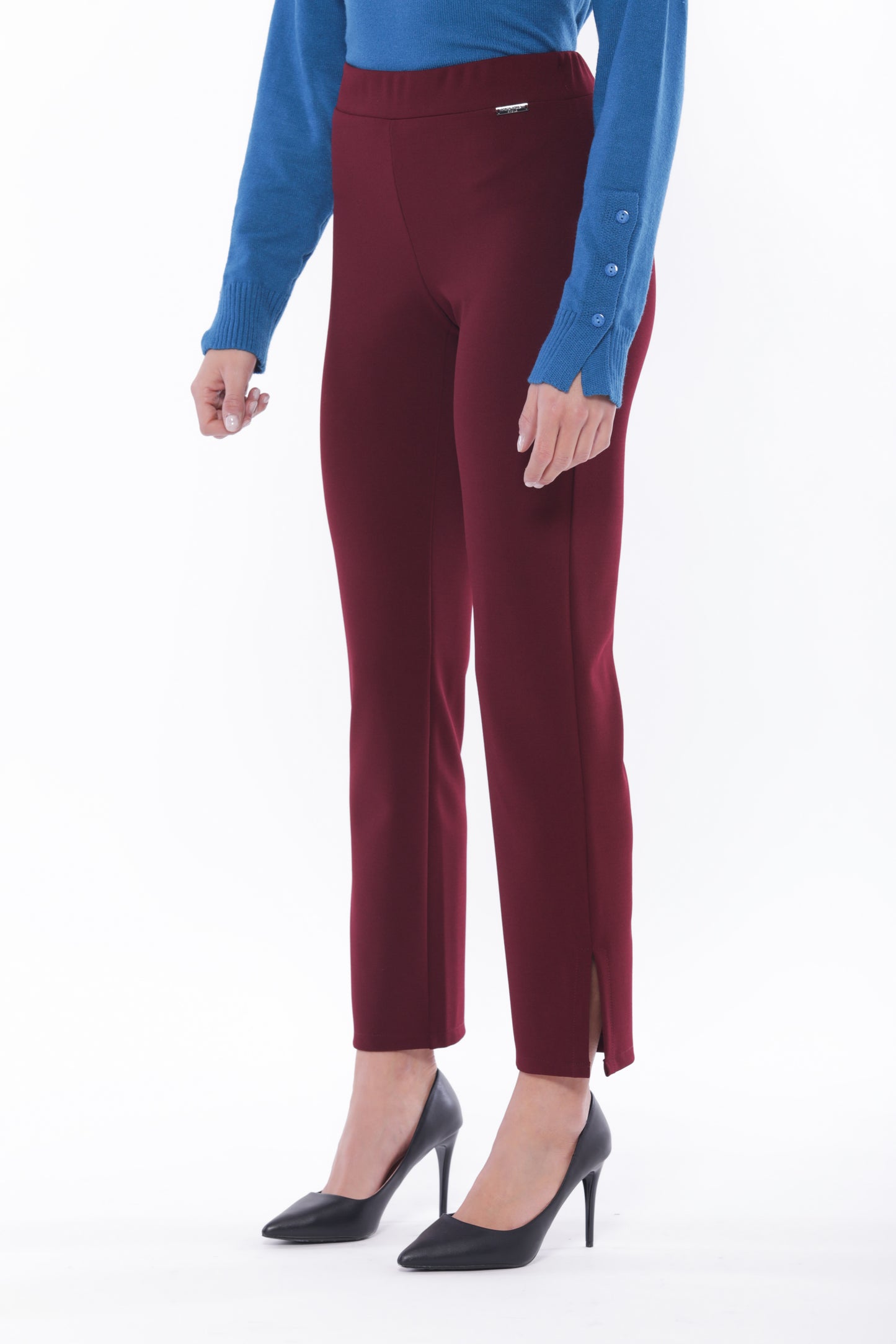 PANTALONE SIGARETTA IN CREPE