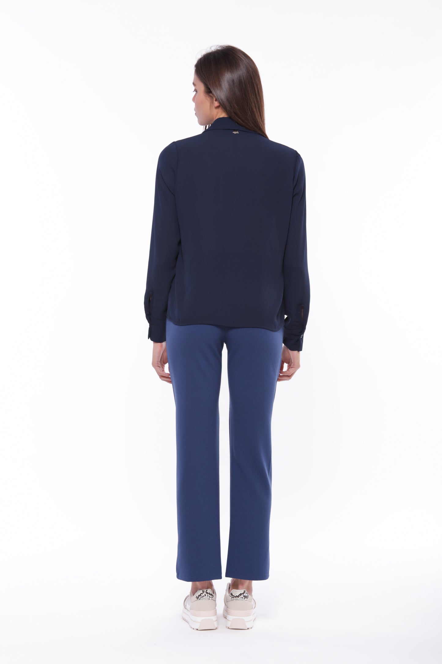 PANTALONE SIGARETTA IN CREPE