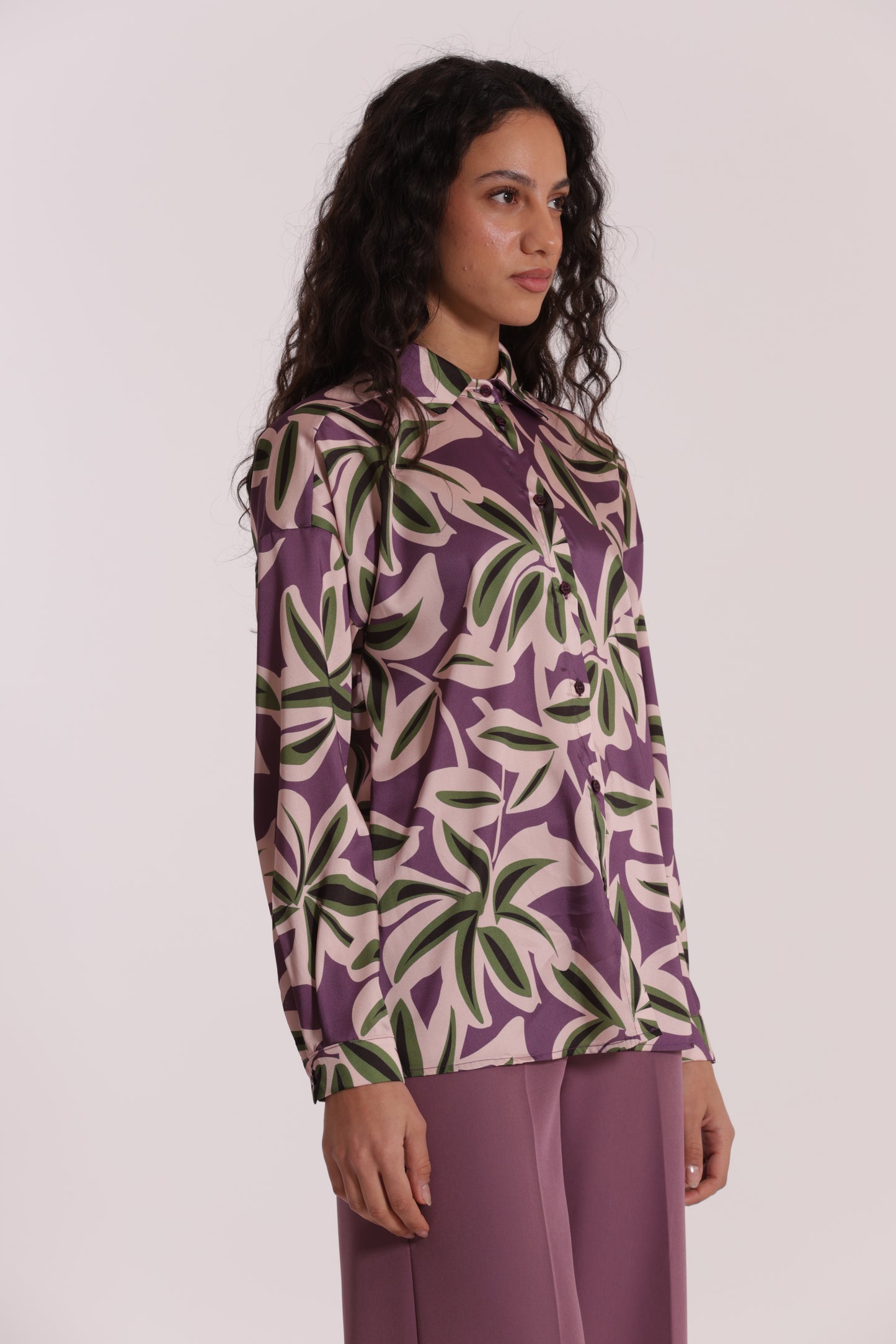CAMICIA UOMO FANTASIA BOTANICA