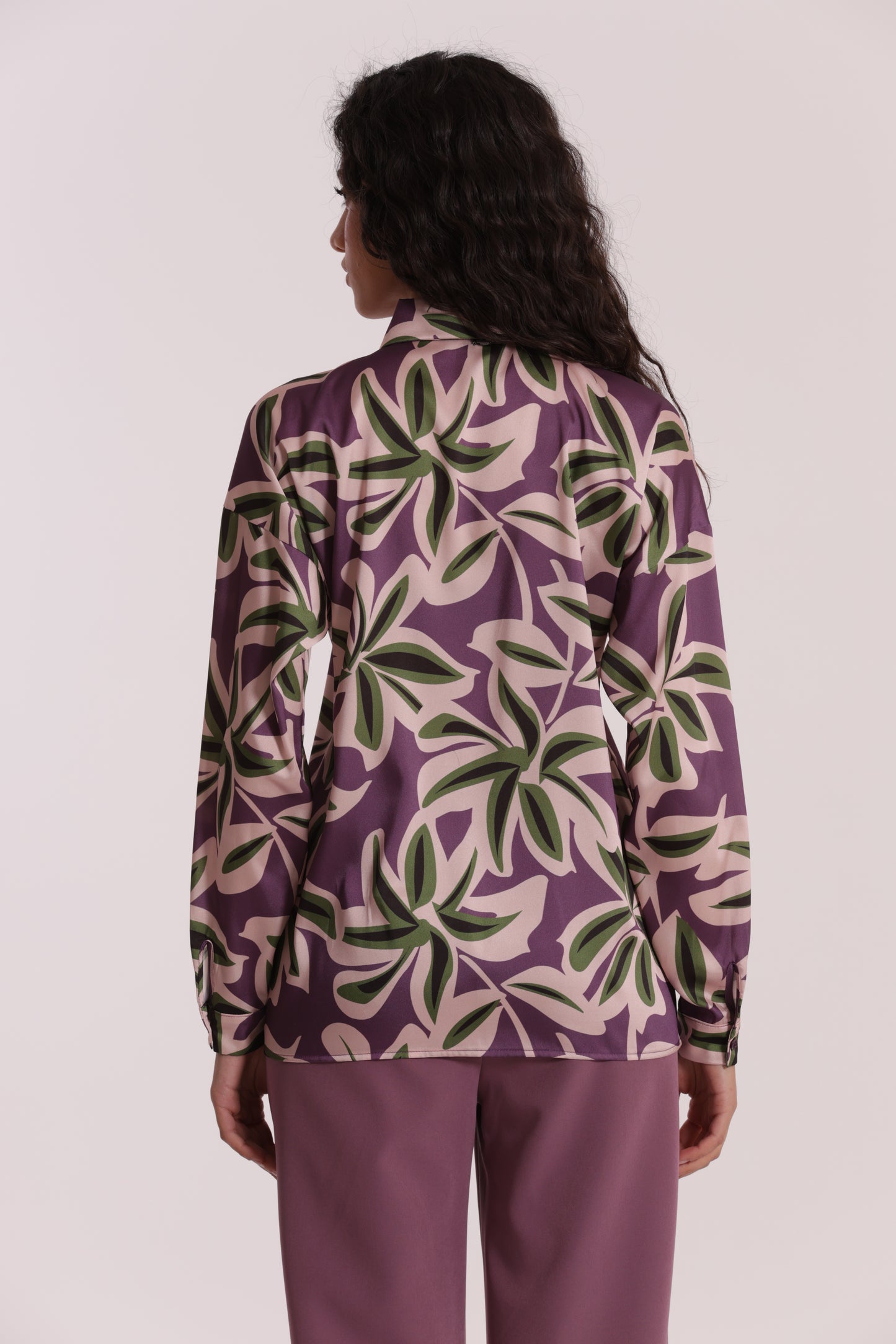 CAMICIA UOMO FANTASIA BOTANICA