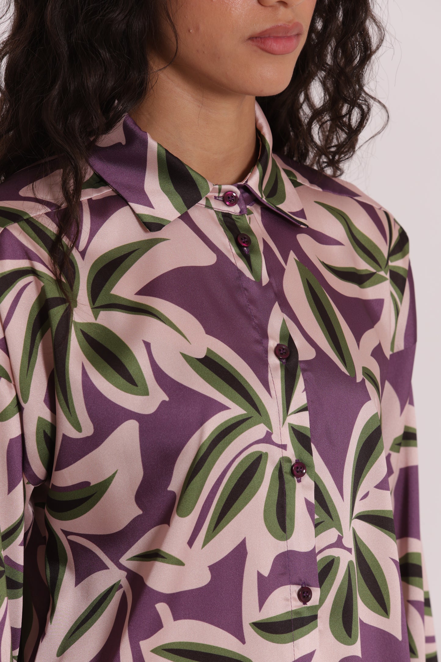 CAMICIA UOMO FANTASIA BOTANICA