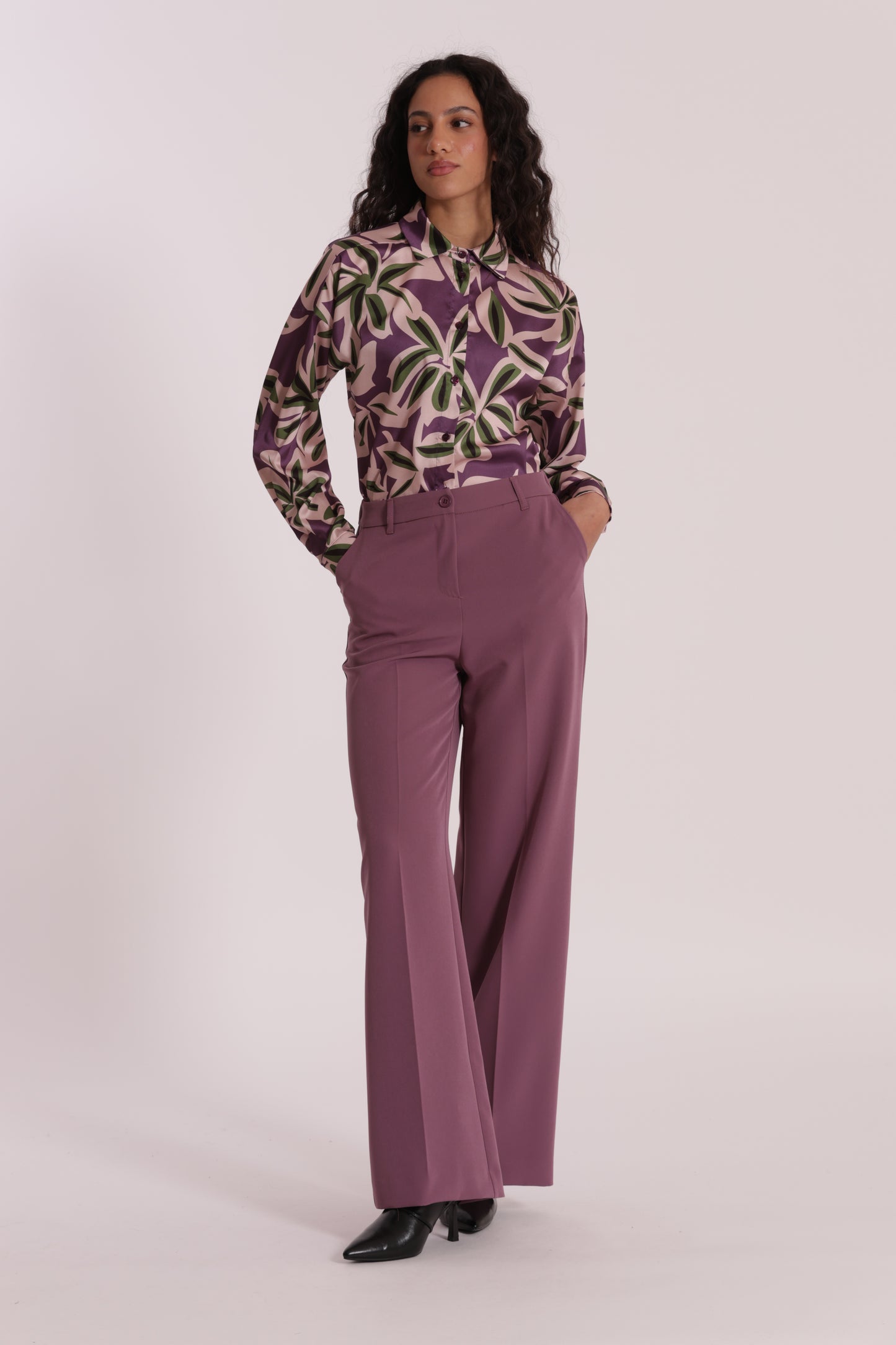 CAMICIA UOMO FANTASIA BOTANICA
