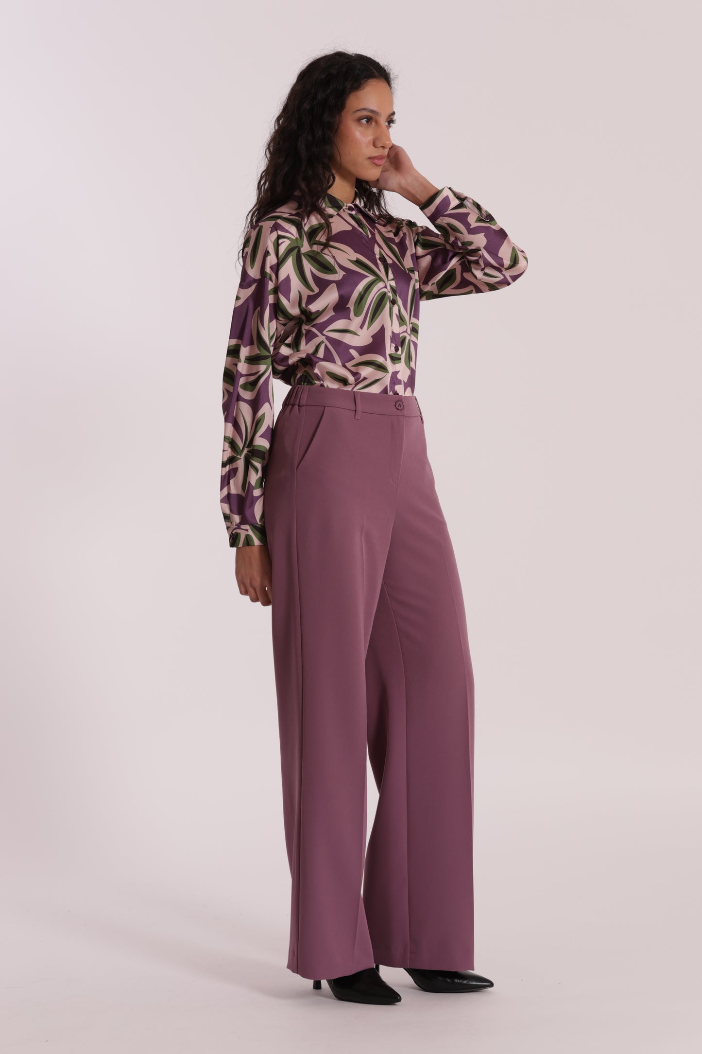 CAMICIA UOMO FANTASIA BOTANICA