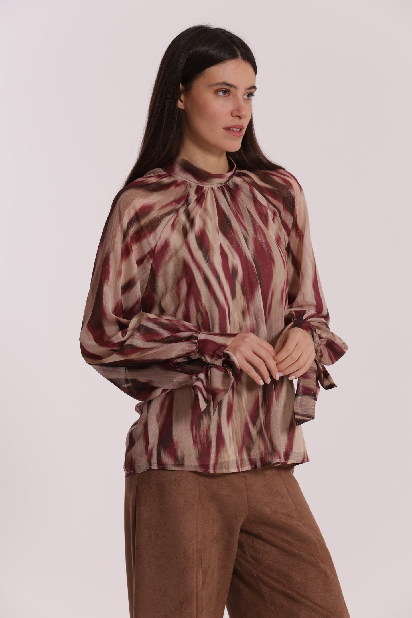 BLUSA CON FUSCIACCA FANTASIA PARADISEA