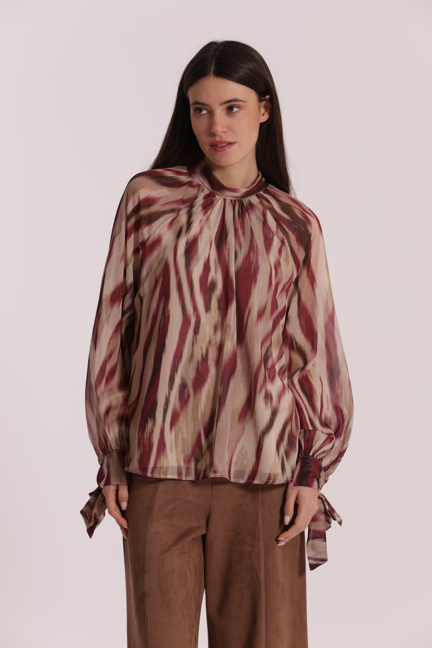 BLUSA CON FUSCIACCA FANTASIA PARADISEA