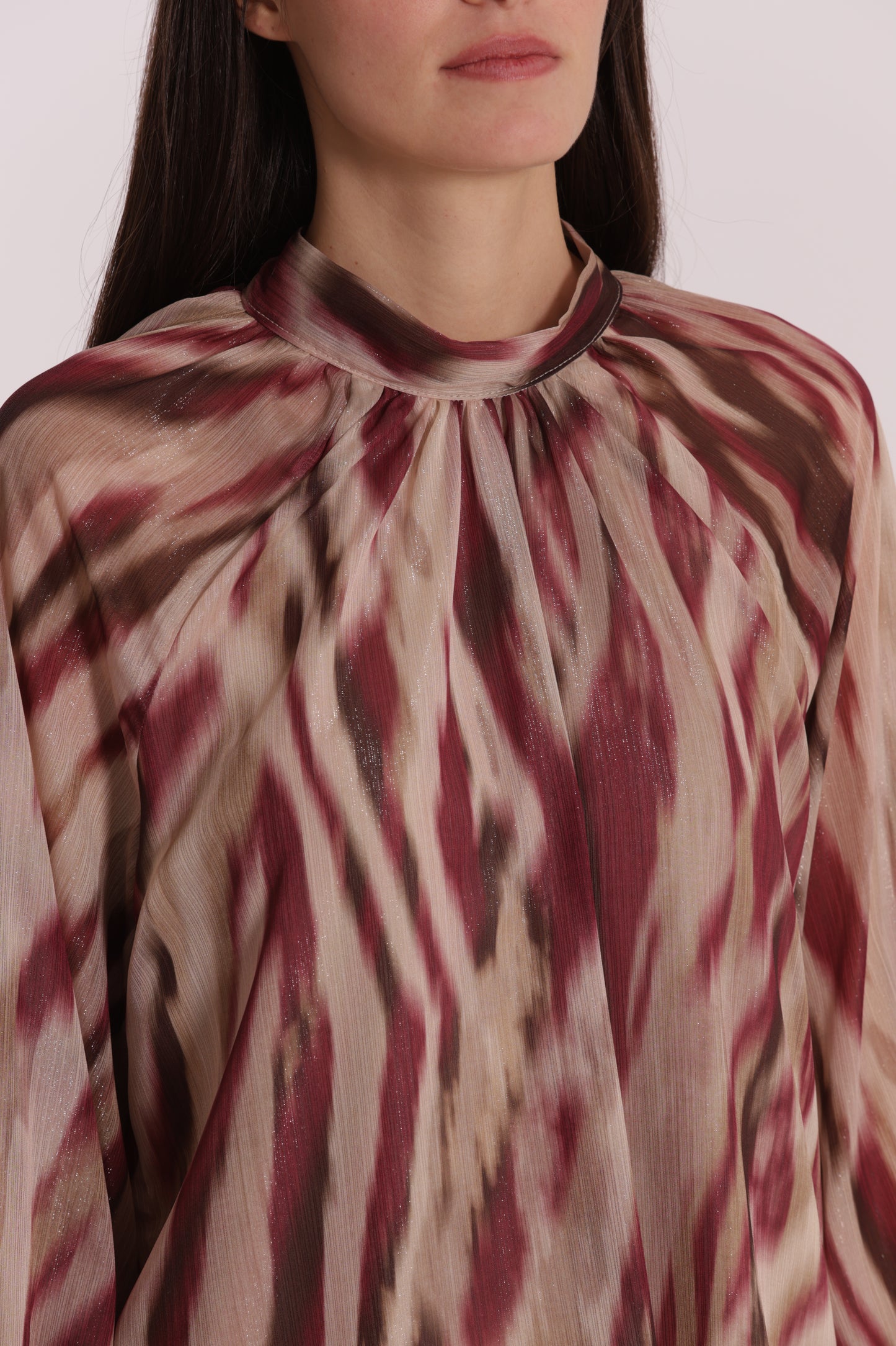 BLUSA CON FUSCIACCA FANTASIA PARADISEA