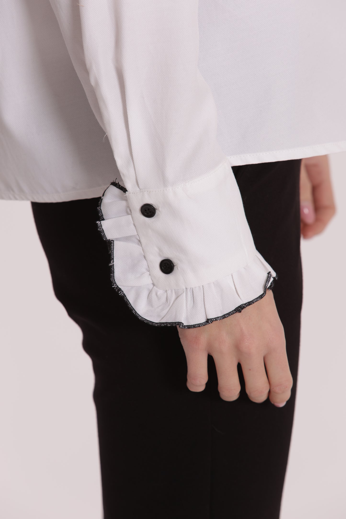 CAMICIA CON DETTAGLI ROUCHES