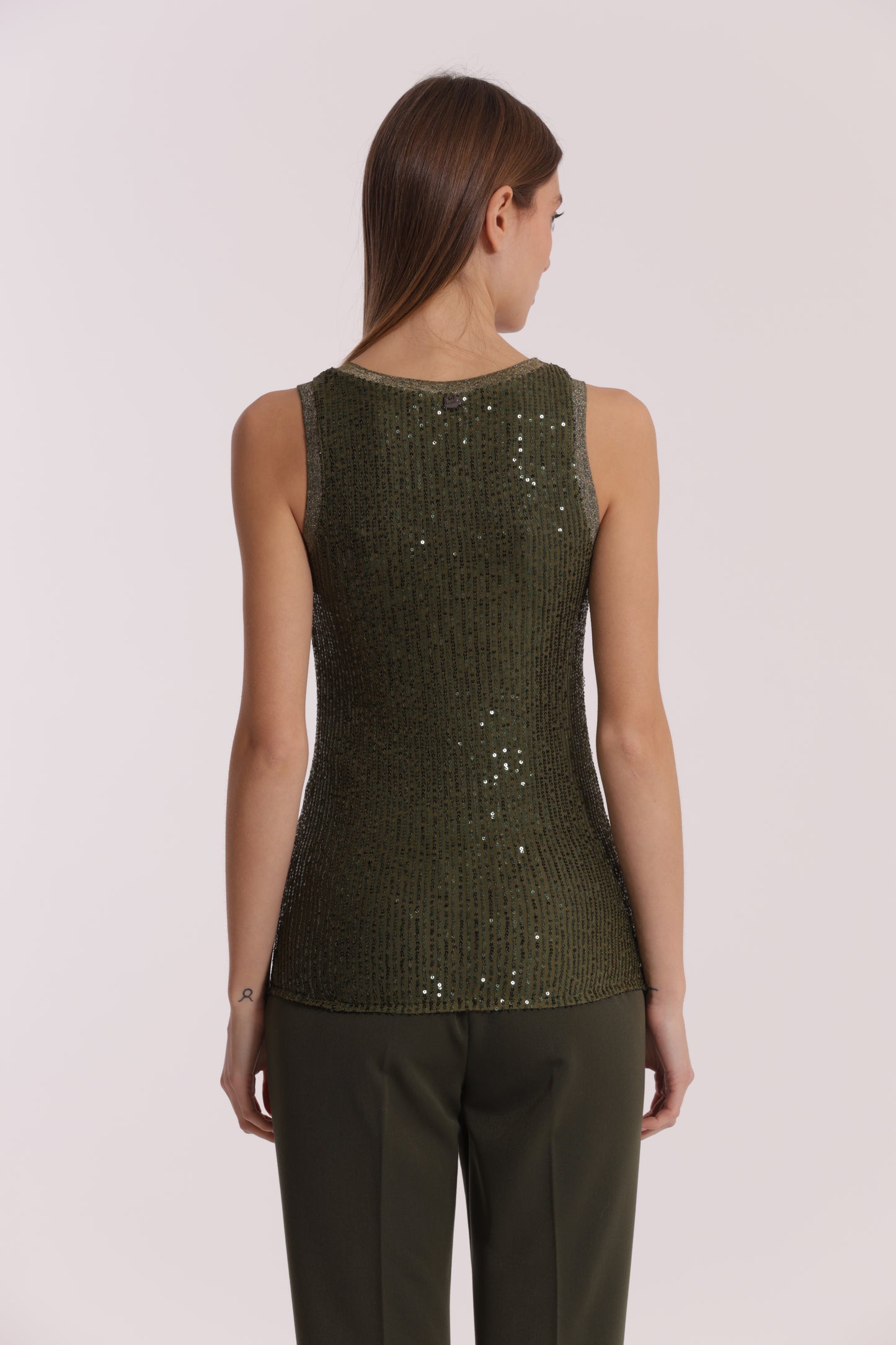 TOP DI PAILLETTES