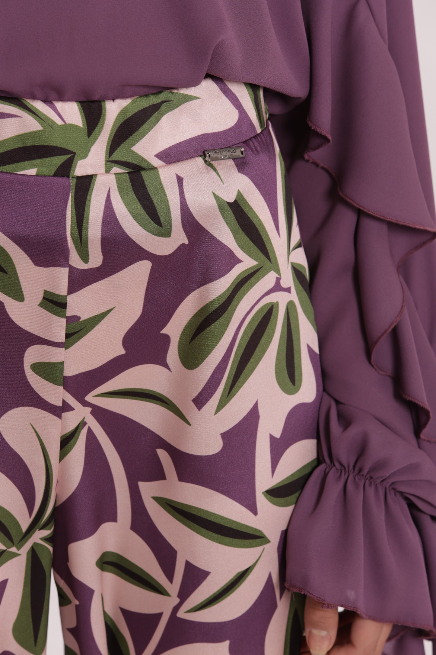 PANTALONE LUNGO FANTASIA BOTANICA
