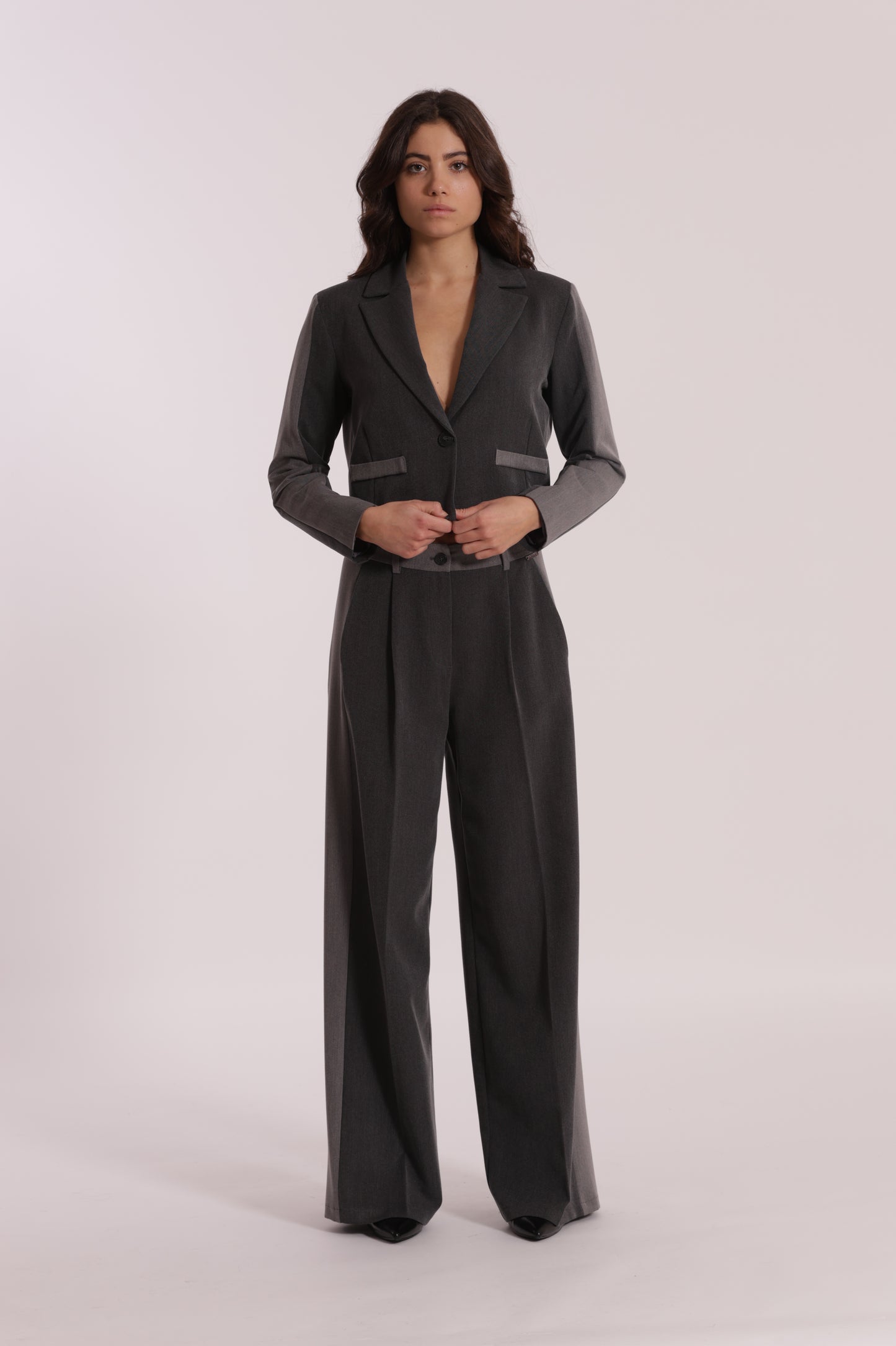 PANTALONE PALAZZO COLOR BLOCK