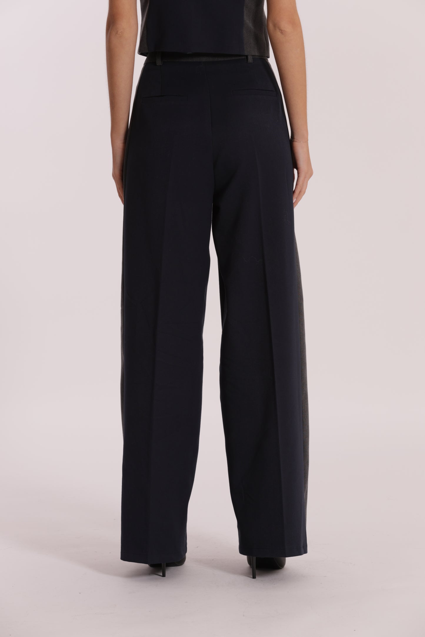 PANTALONE PALAZZO COLOR BLOCK
