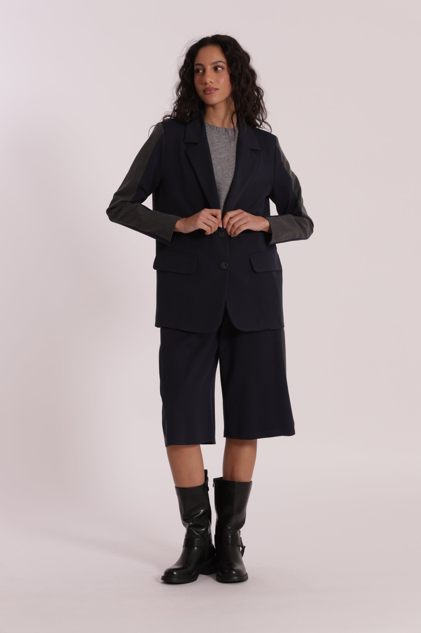 PANTALONE BERMUDA COLOR BLOCK
