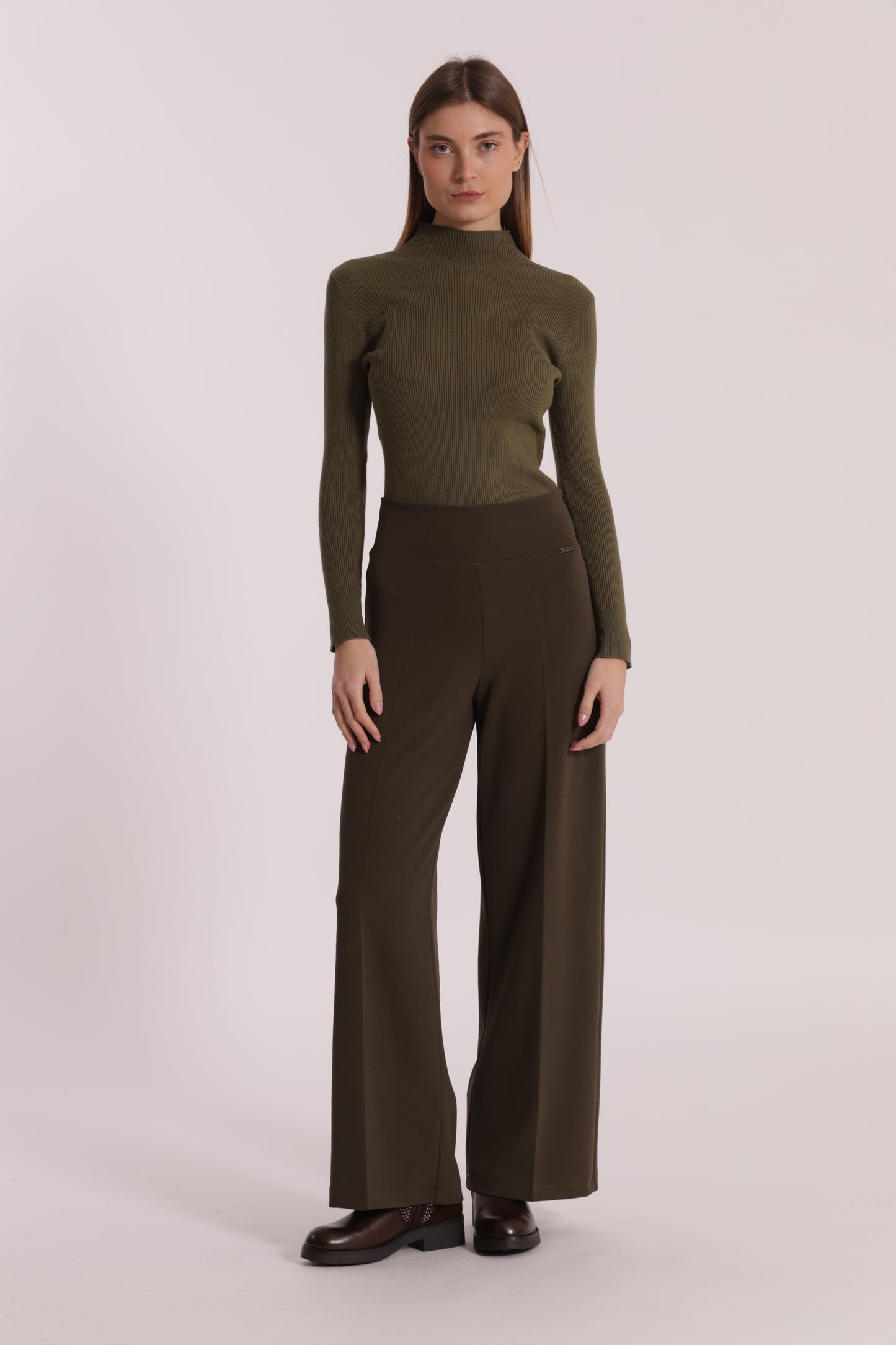PANTALONE PALAZZO IN CREPE