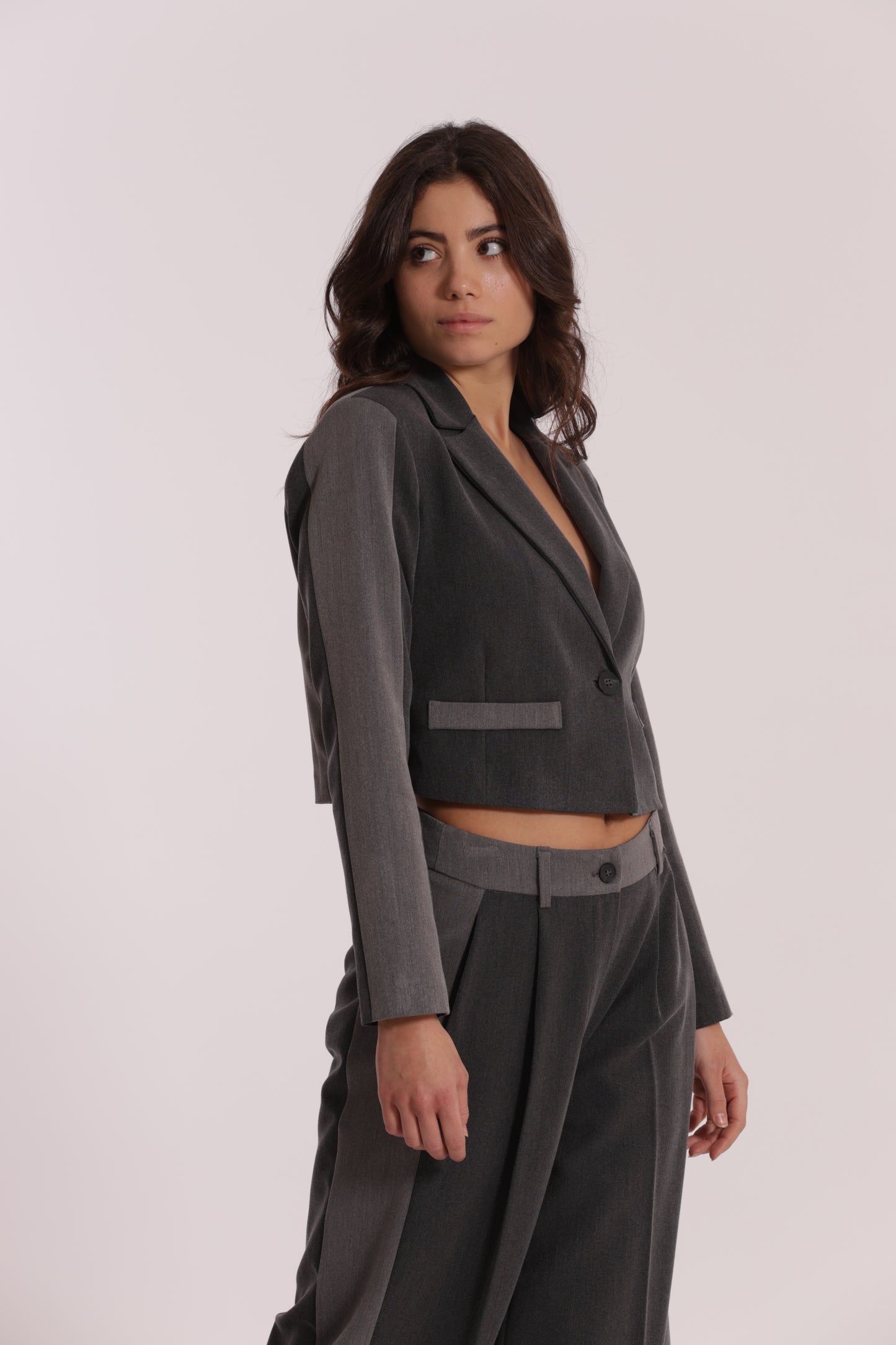 GIACCA CROPPED COLOR BLOCK