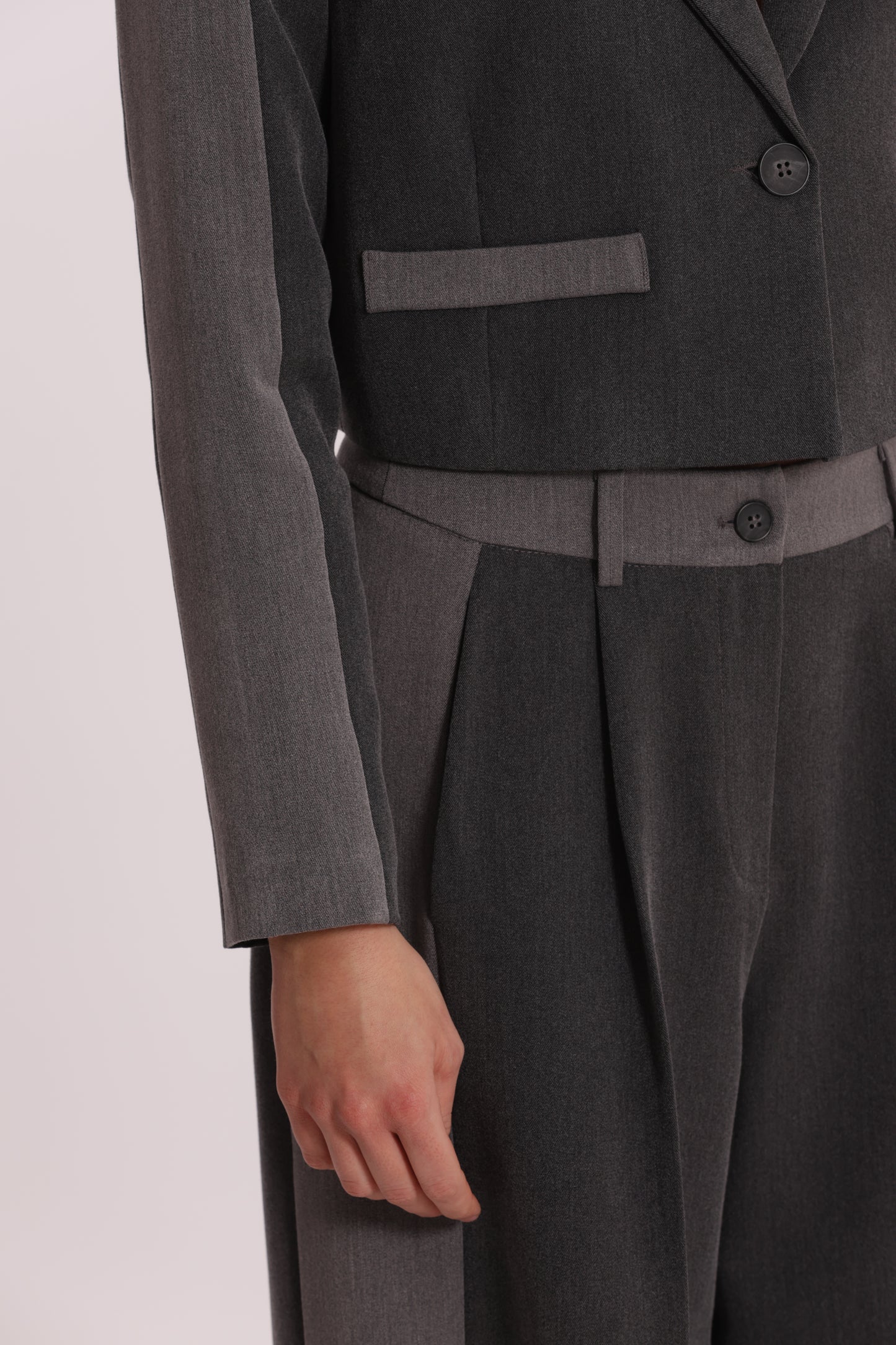 GIACCA CROPPED COLOR BLOCK