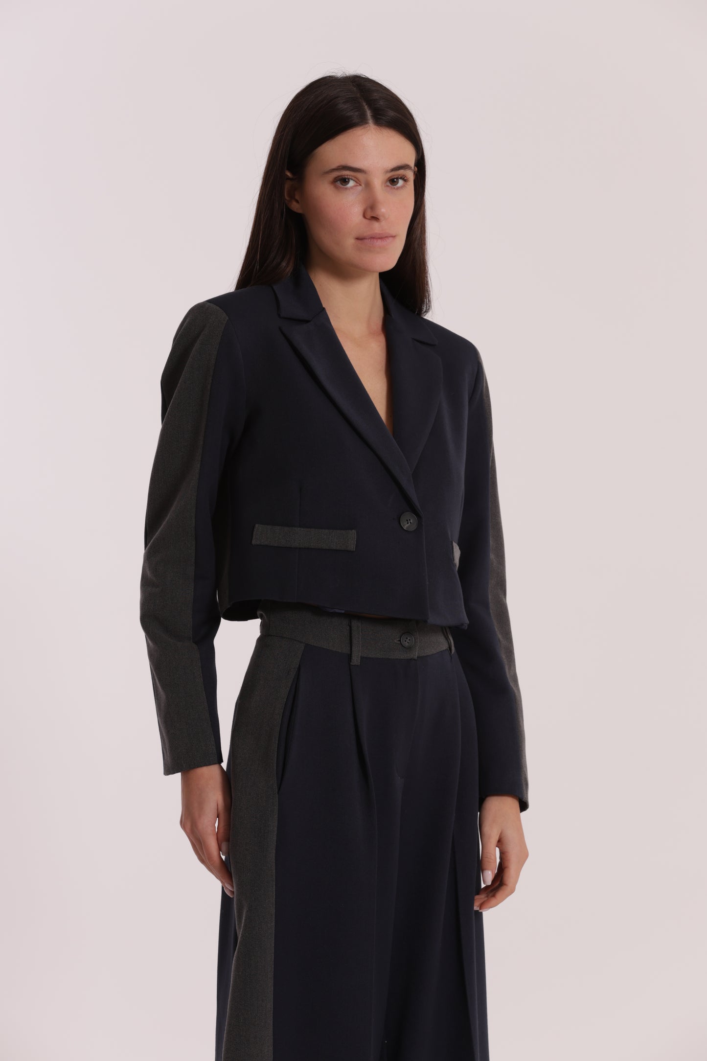 GIACCA CROPPED COLOR BLOCK
