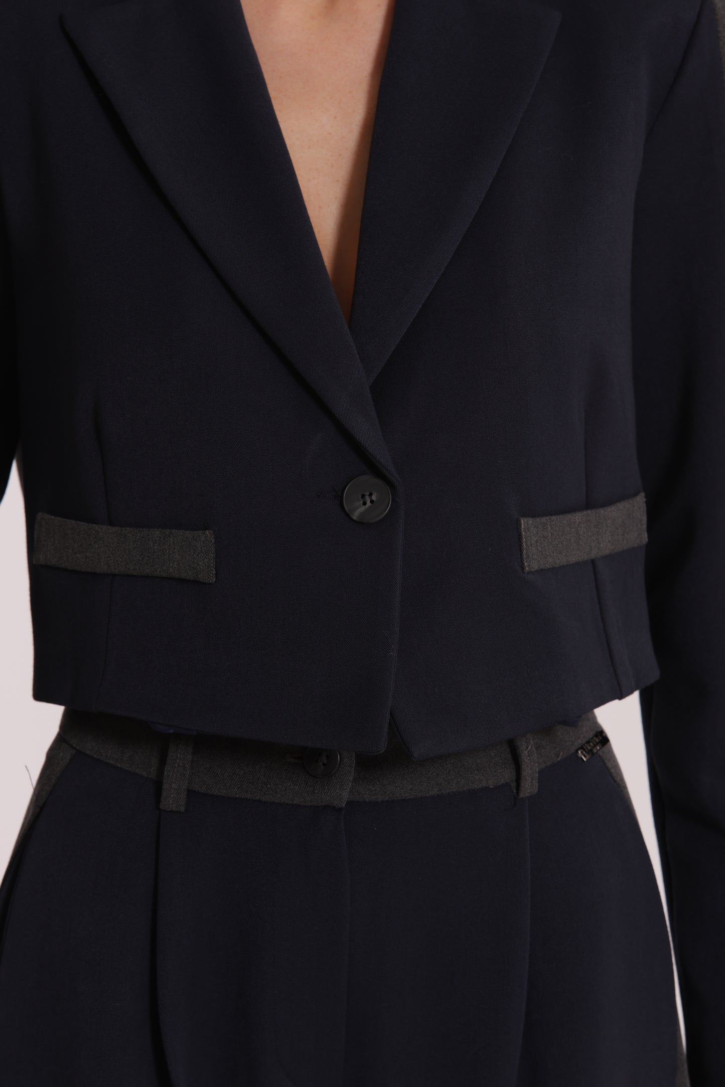 GIACCA CROPPED COLOR BLOCK