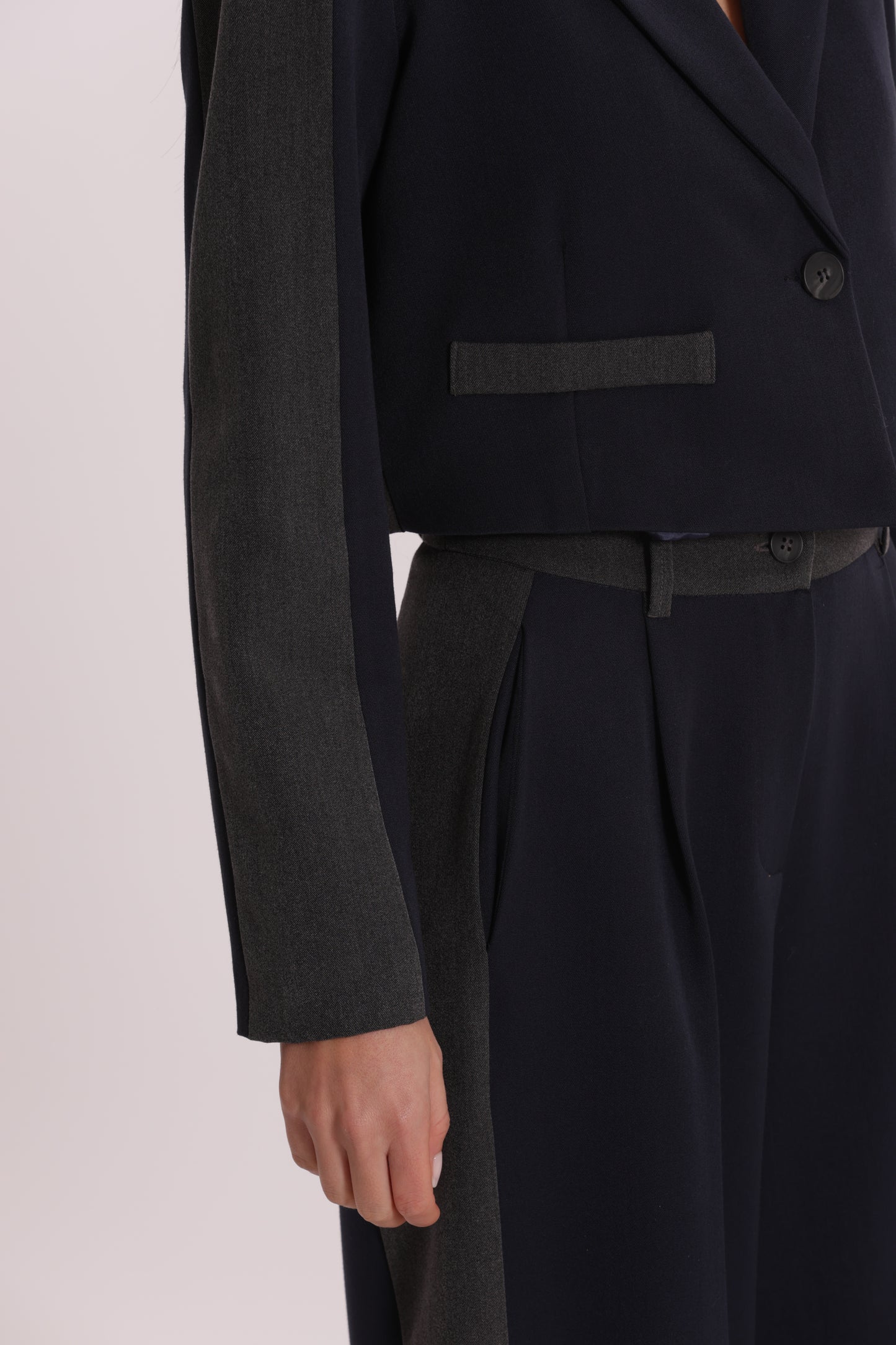 GIACCA CROPPED COLOR BLOCK