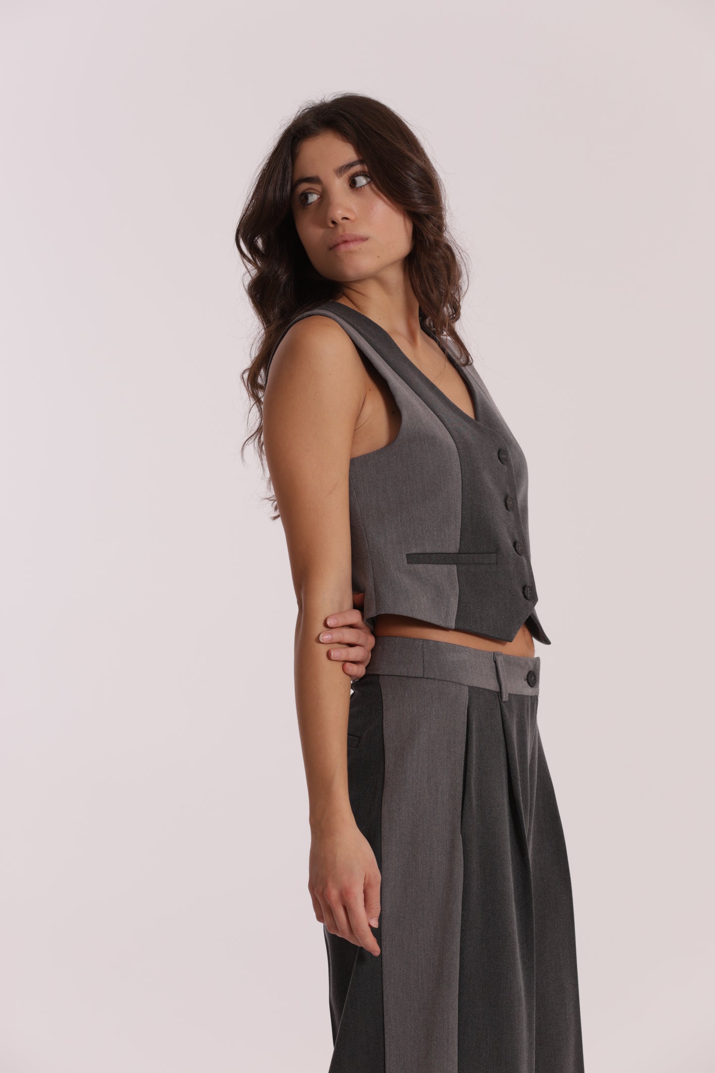 GILET COLOR BLOCK