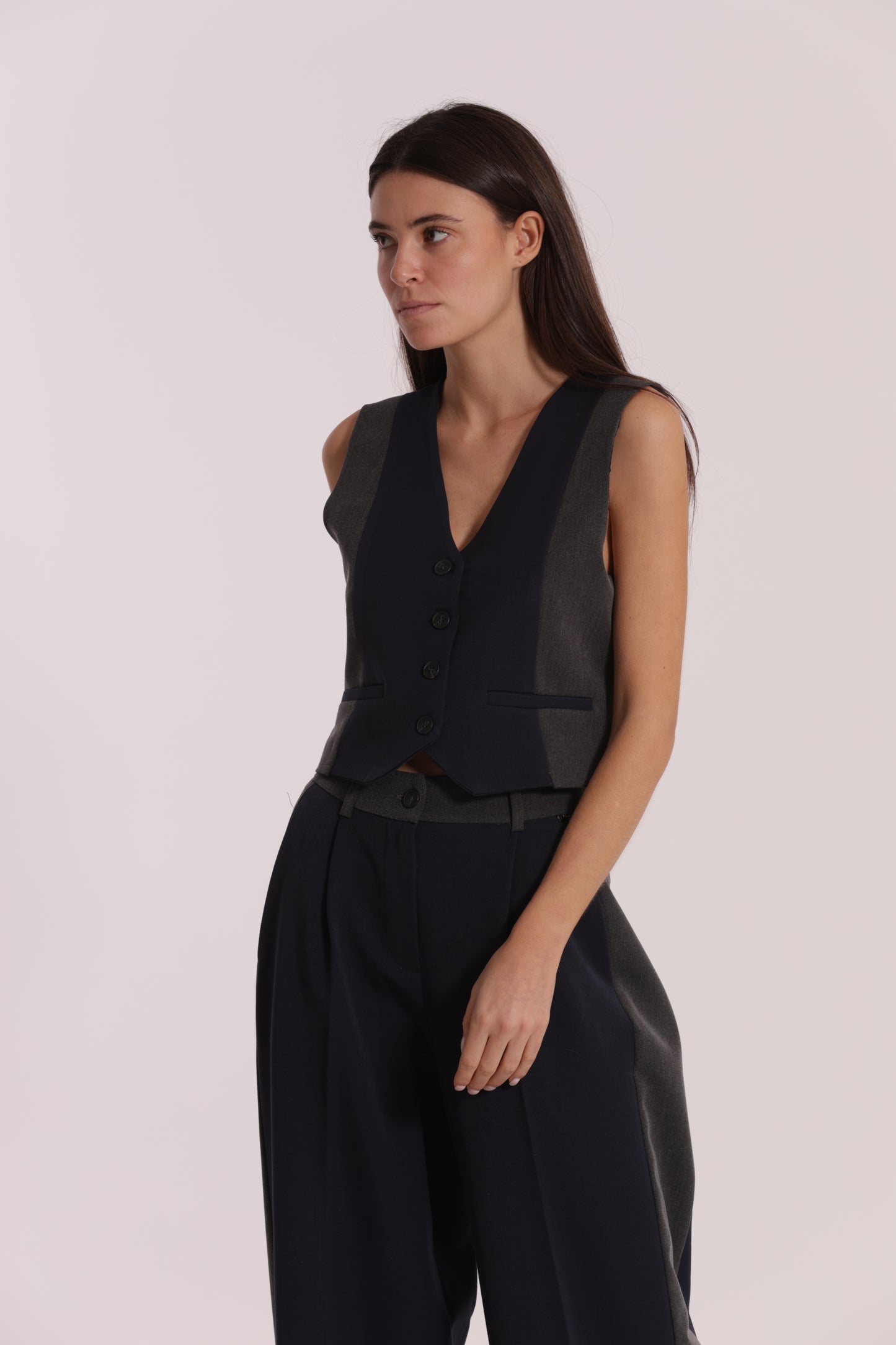 GILET COLOR BLOCK
