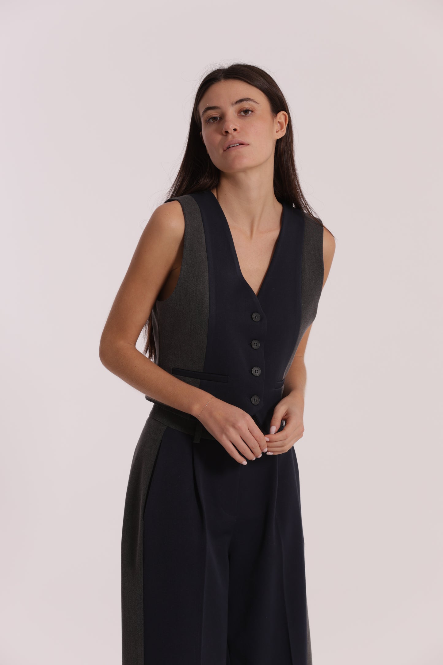 GILET COLOR BLOCK
