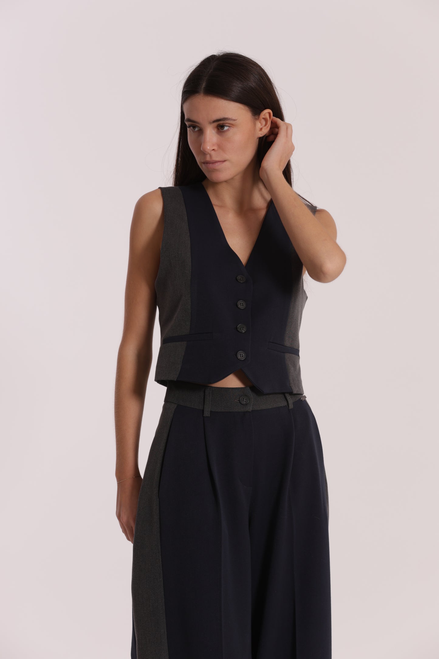 GILET COLOR BLOCK