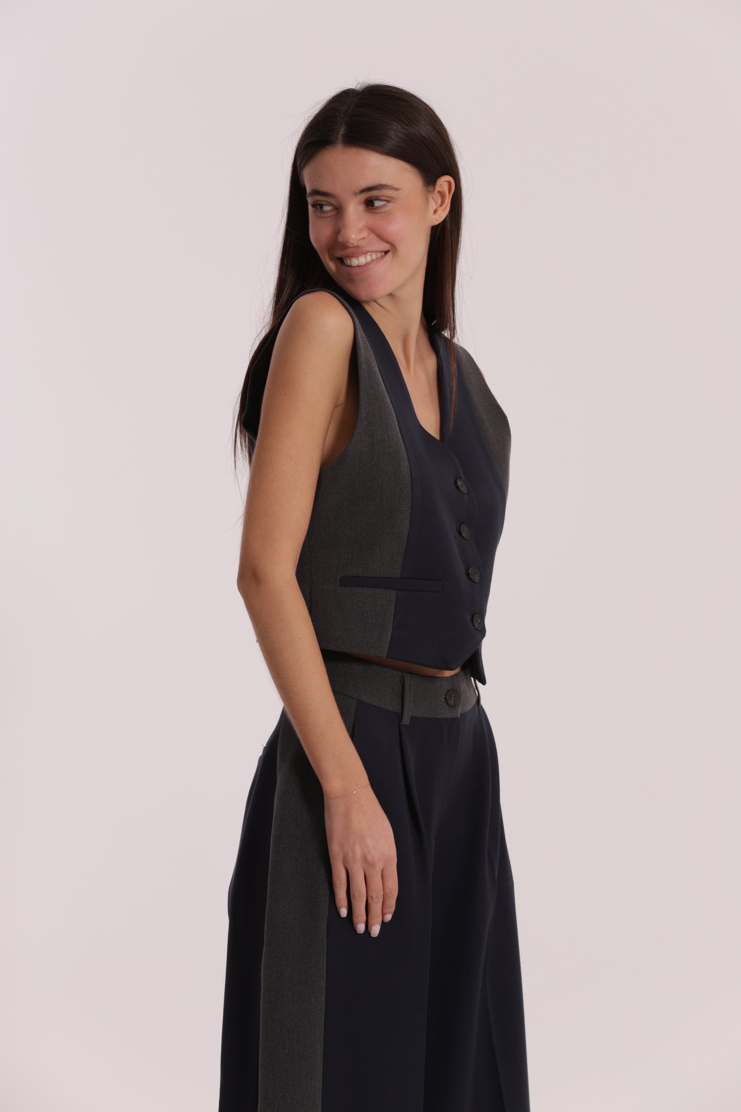 GILET COLOR BLOCK