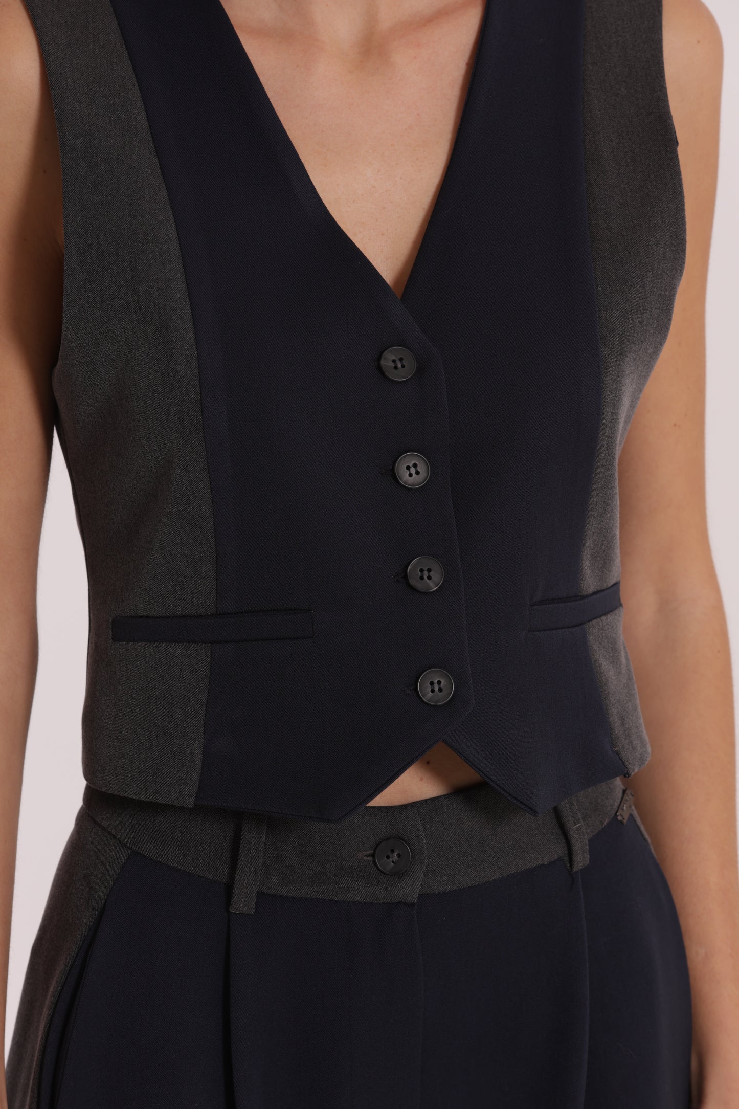GILET COLOR BLOCK