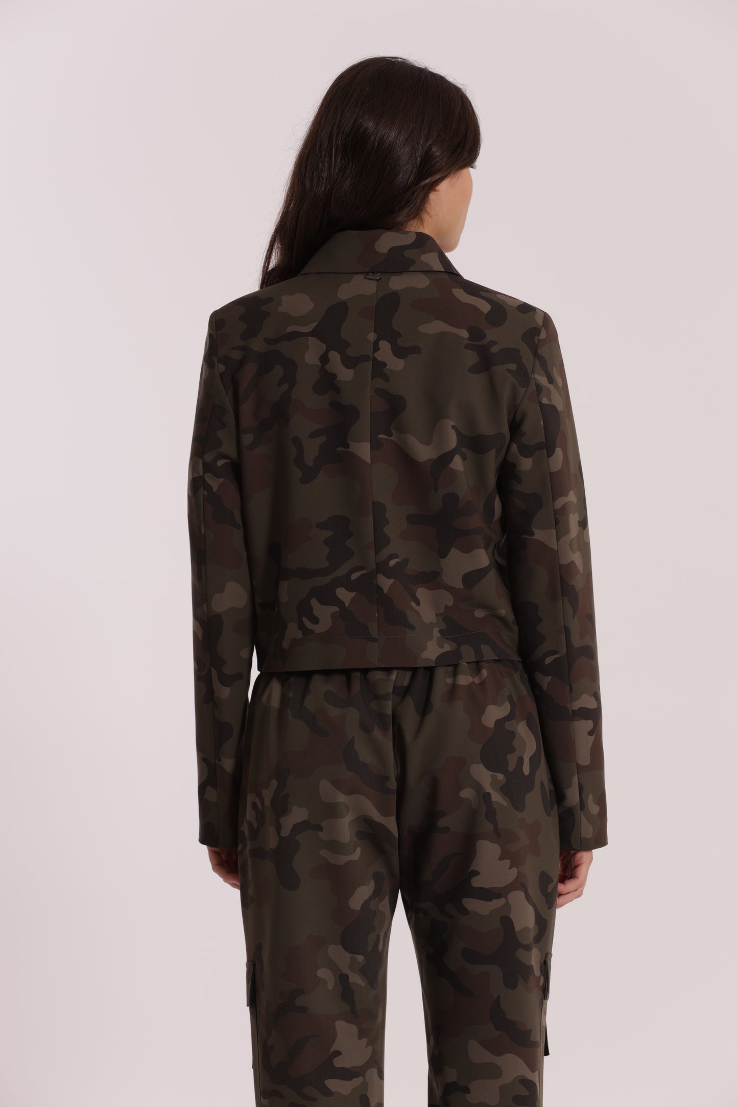 GIACCA CROPPED CAMOUFLAGE