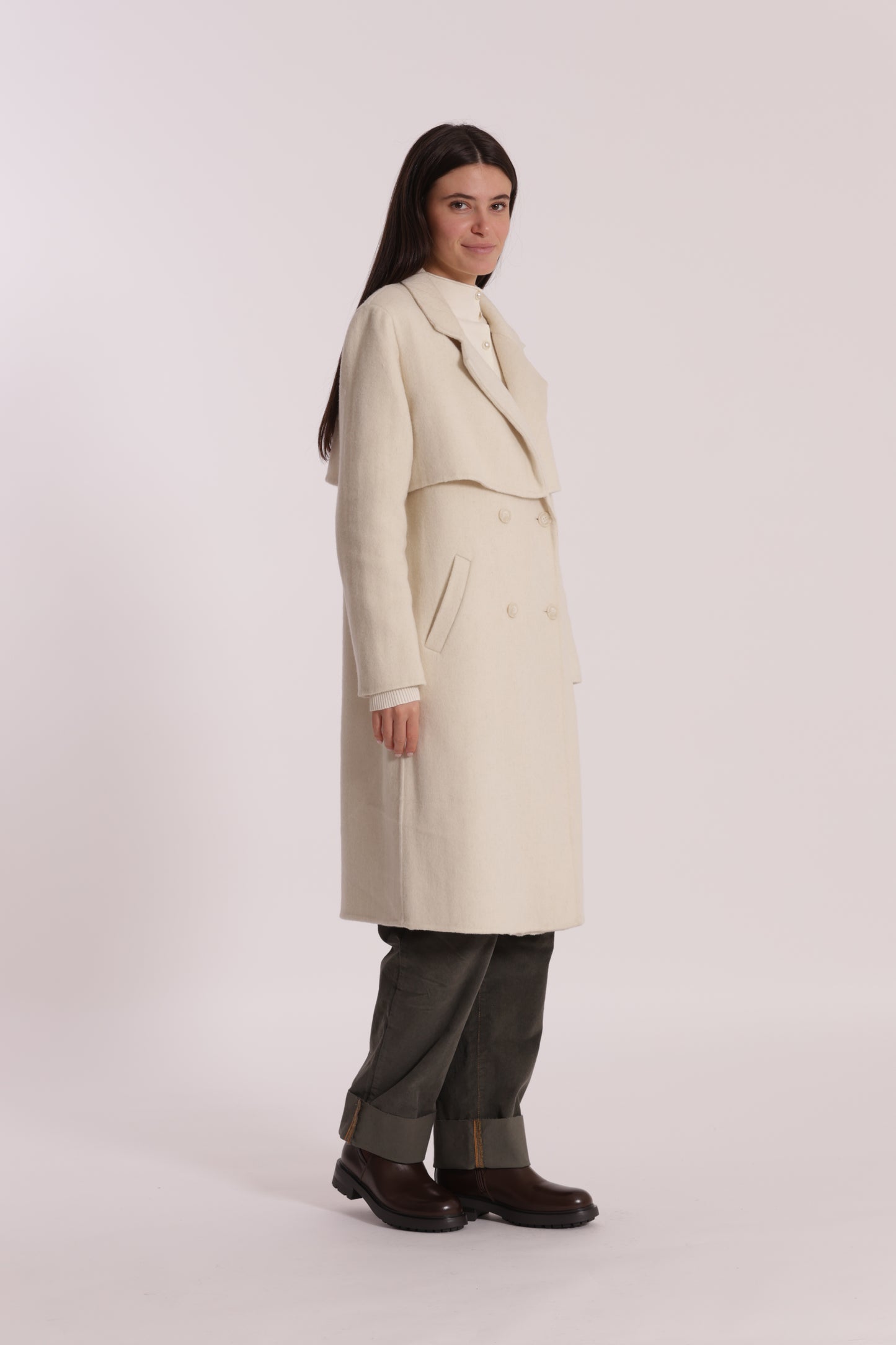CAPPOTTO BARONETTO CON DETTAGLIO