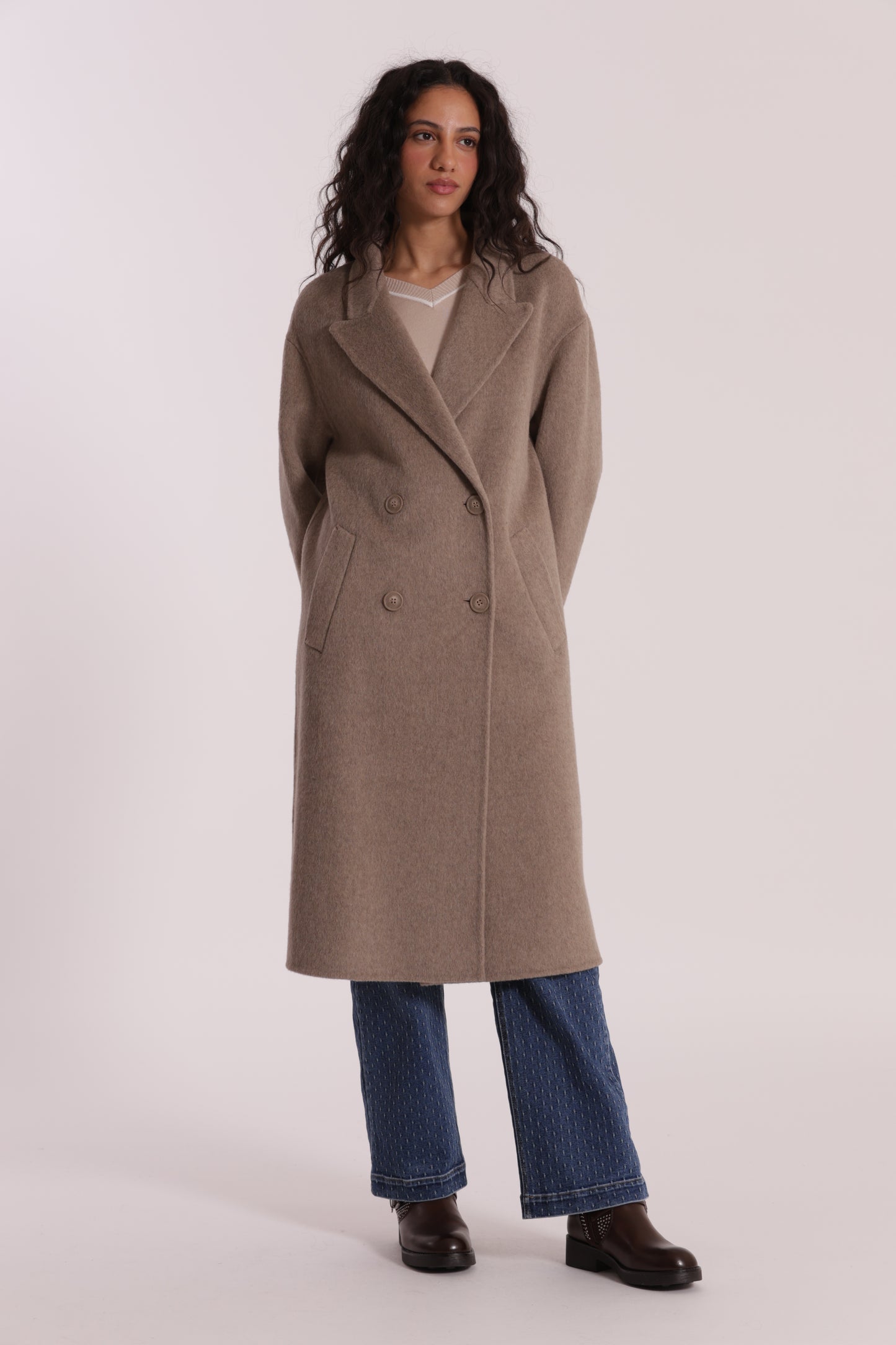 CAPPOTTO LUNGO DOPPIO PETTO