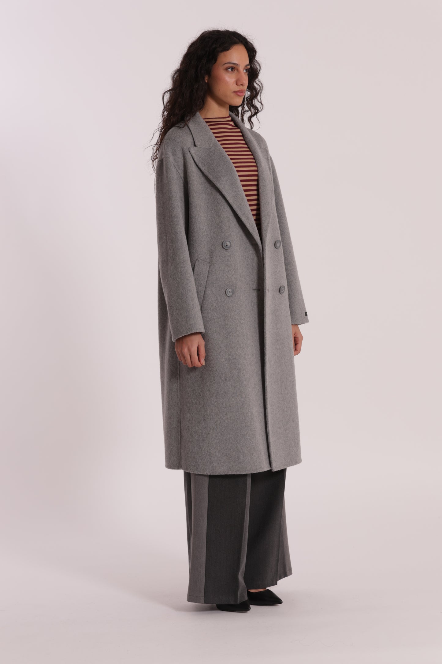 CAPPOTTO LUNGO DOPPIO PETTO