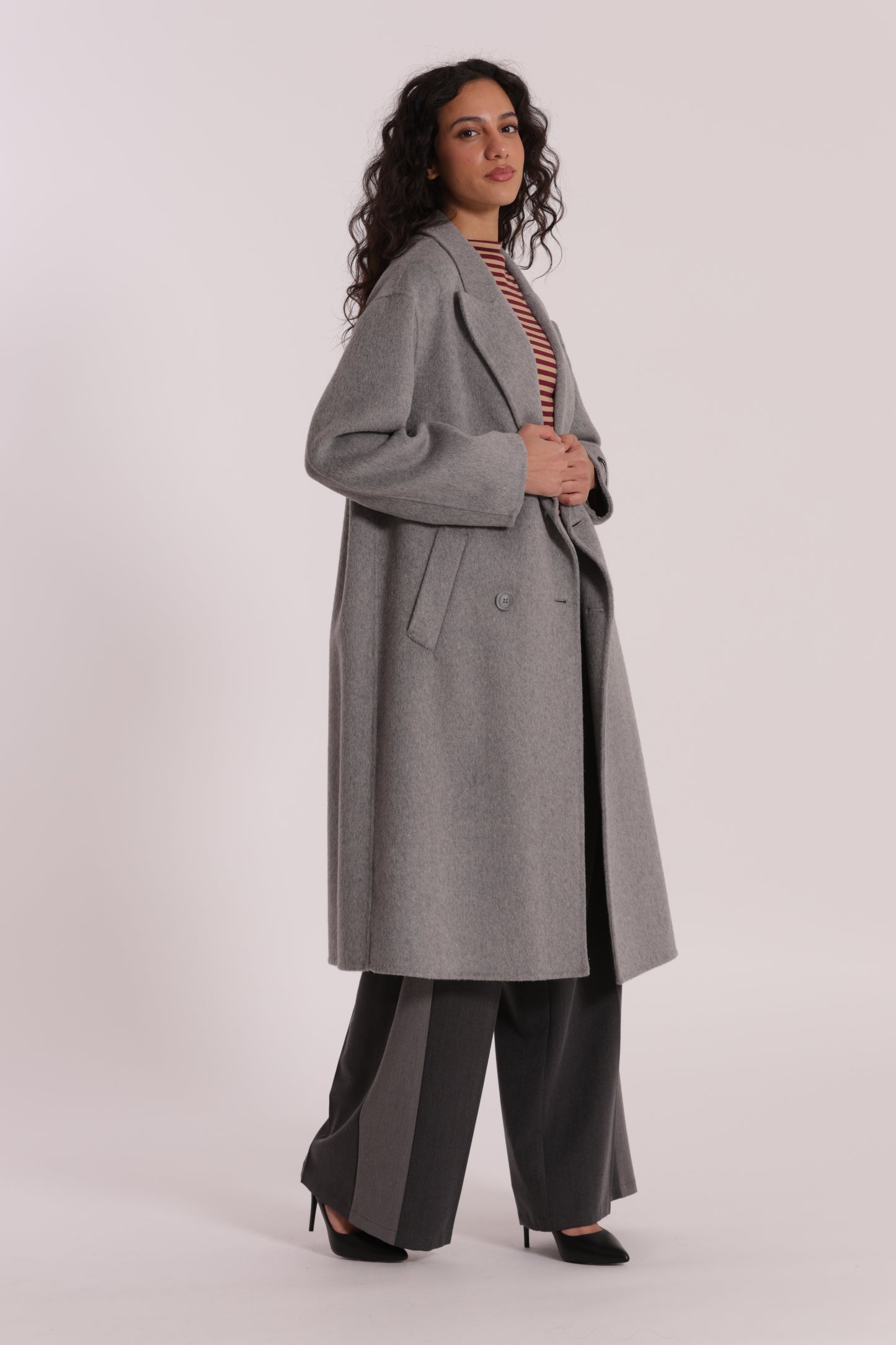 CAPPOTTO LUNGO DOPPIO PETTO