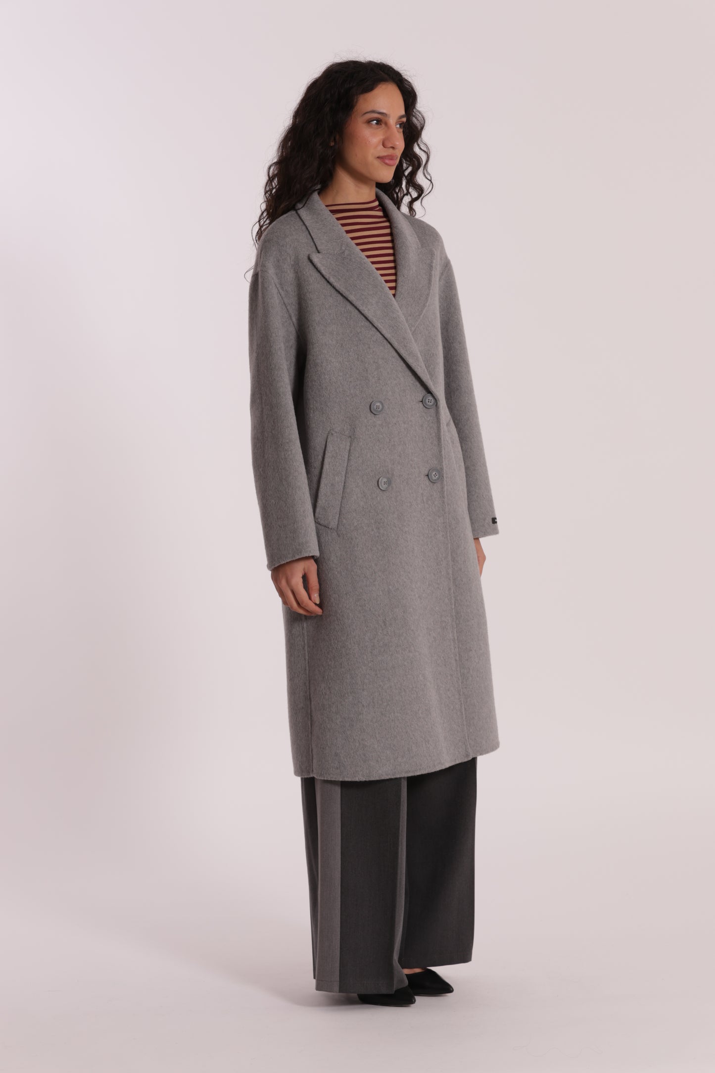 CAPPOTTO LUNGO DOPPIO PETTO