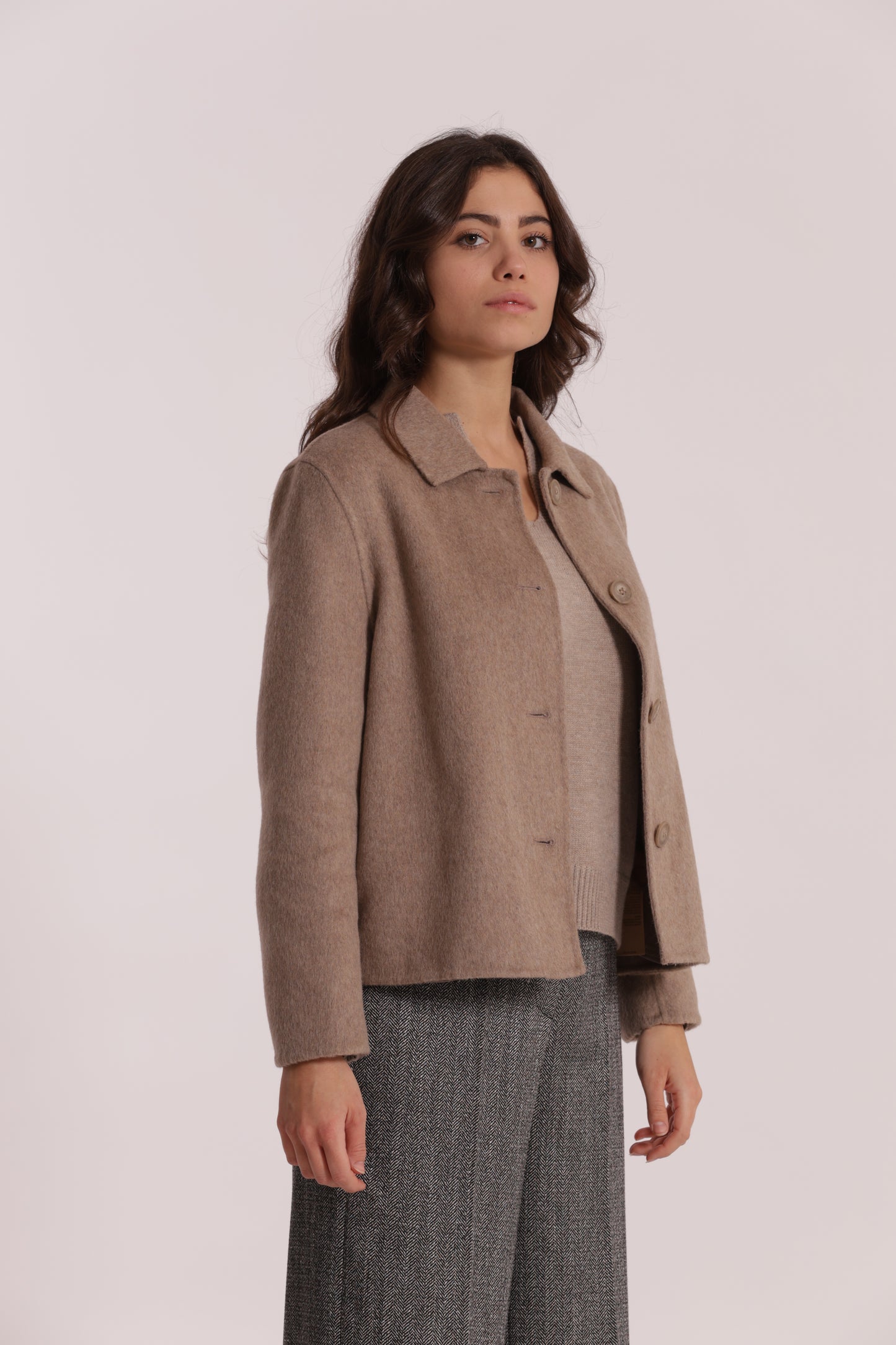 CAPPOTTO CORTO MODELLO GIACCA