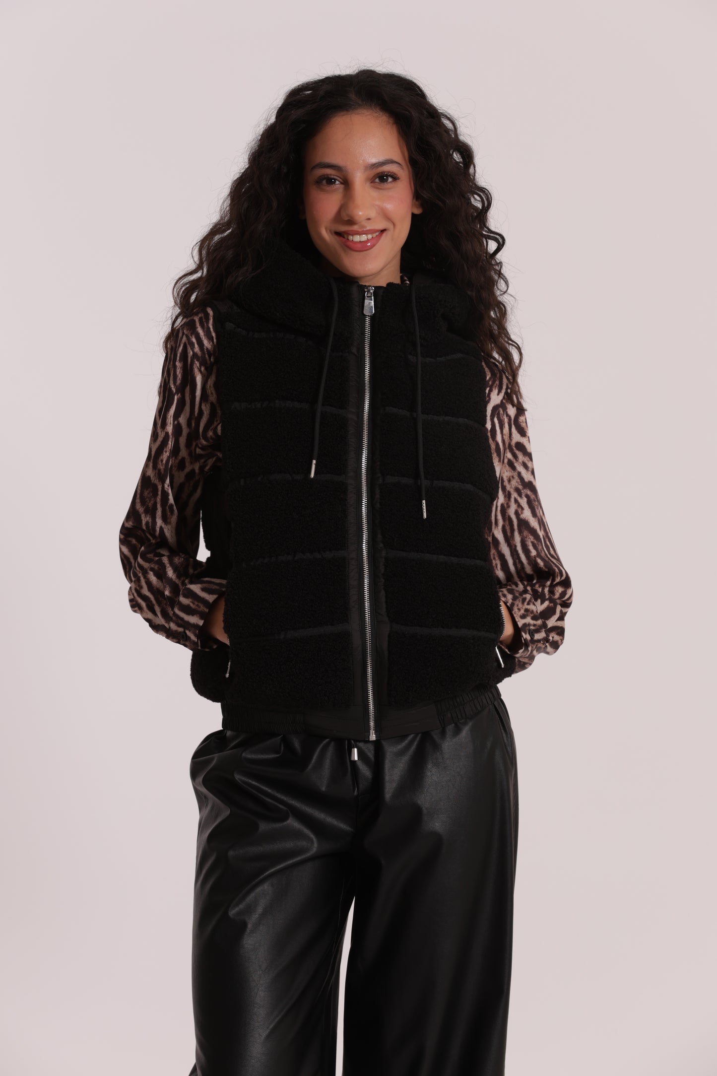 GILET EFFETTO MONTONE
