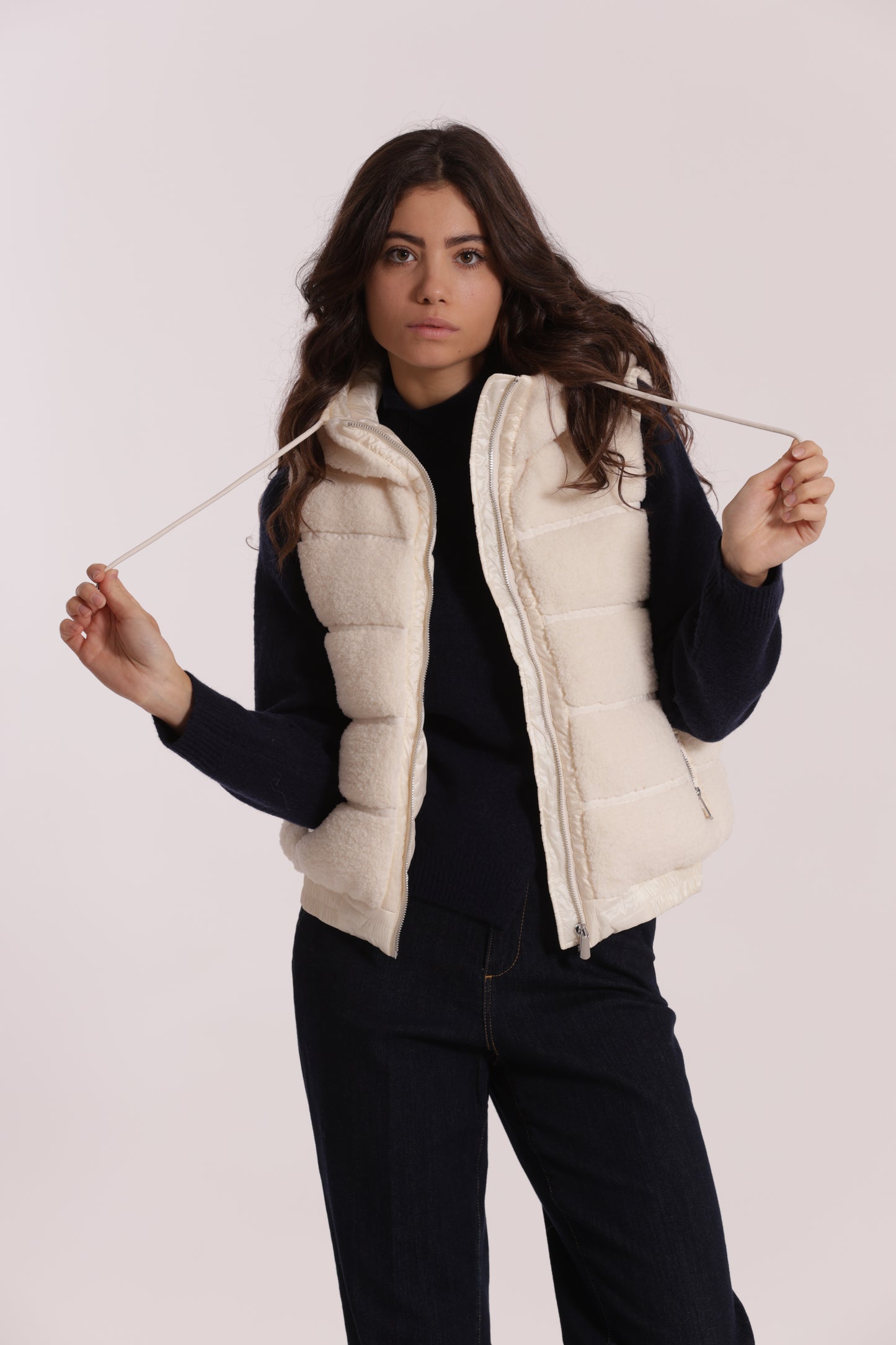 GILET EFFETTO MONTONE