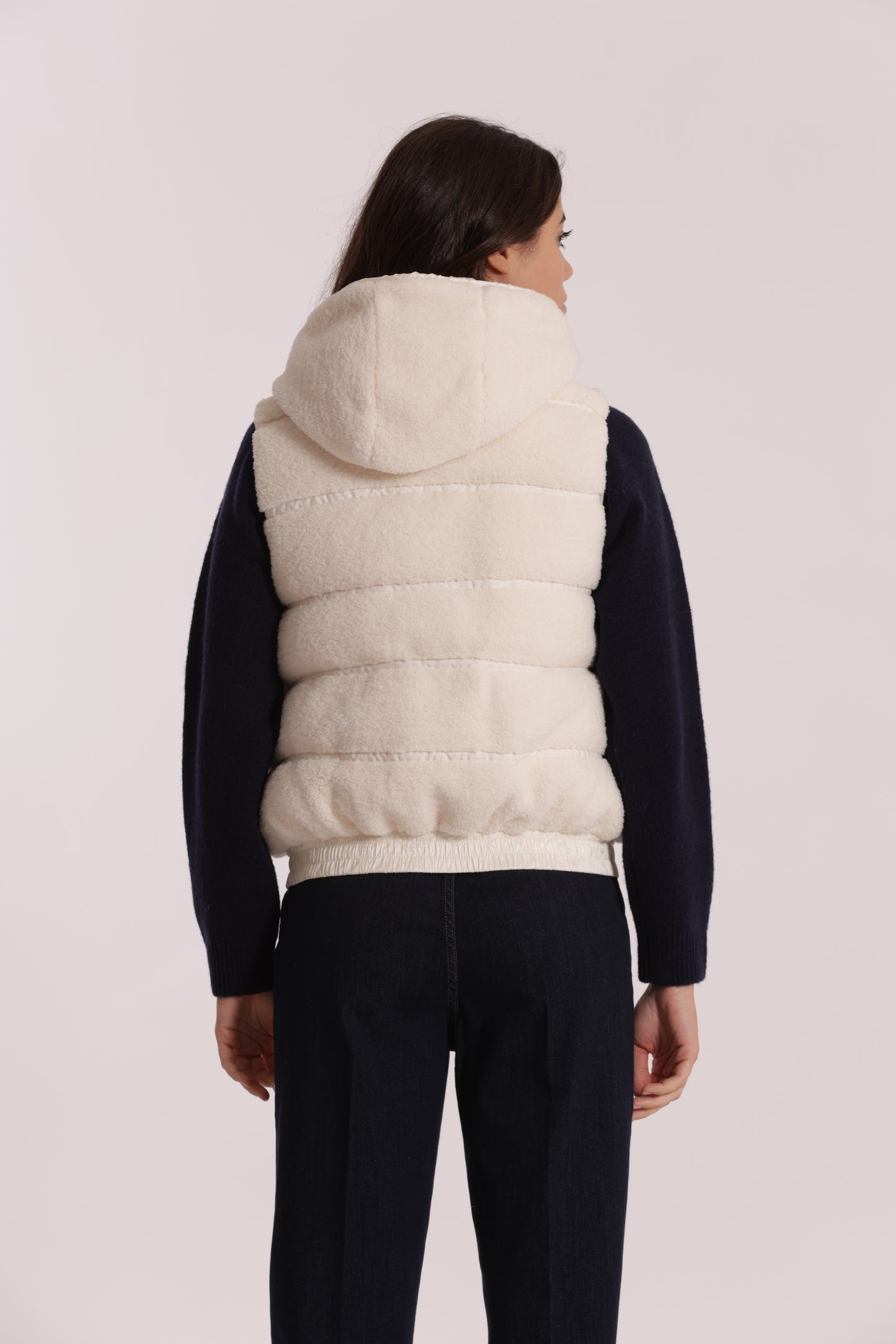GILET EFFETTO MONTONE