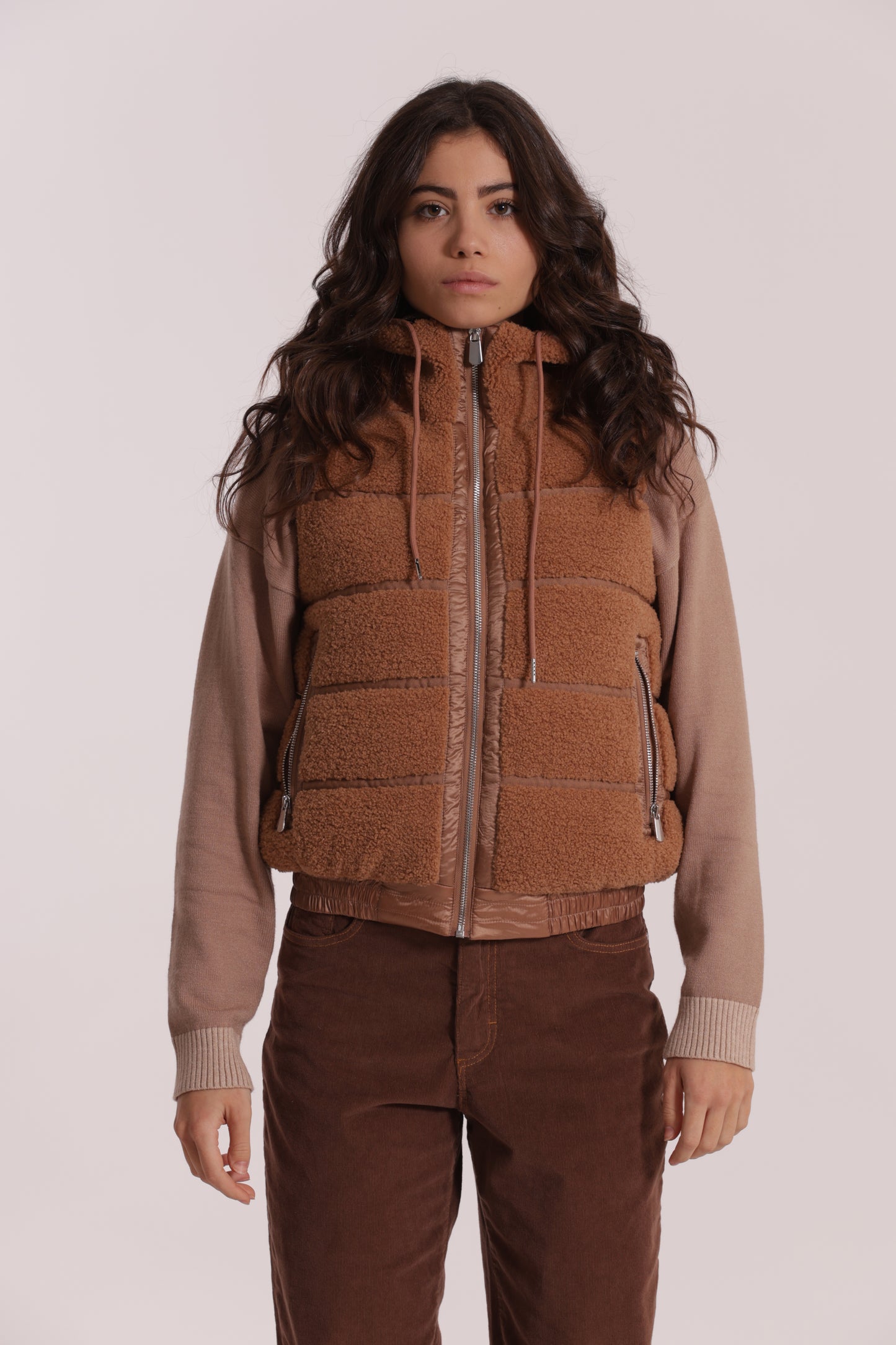GILET EFFETTO MONTONE