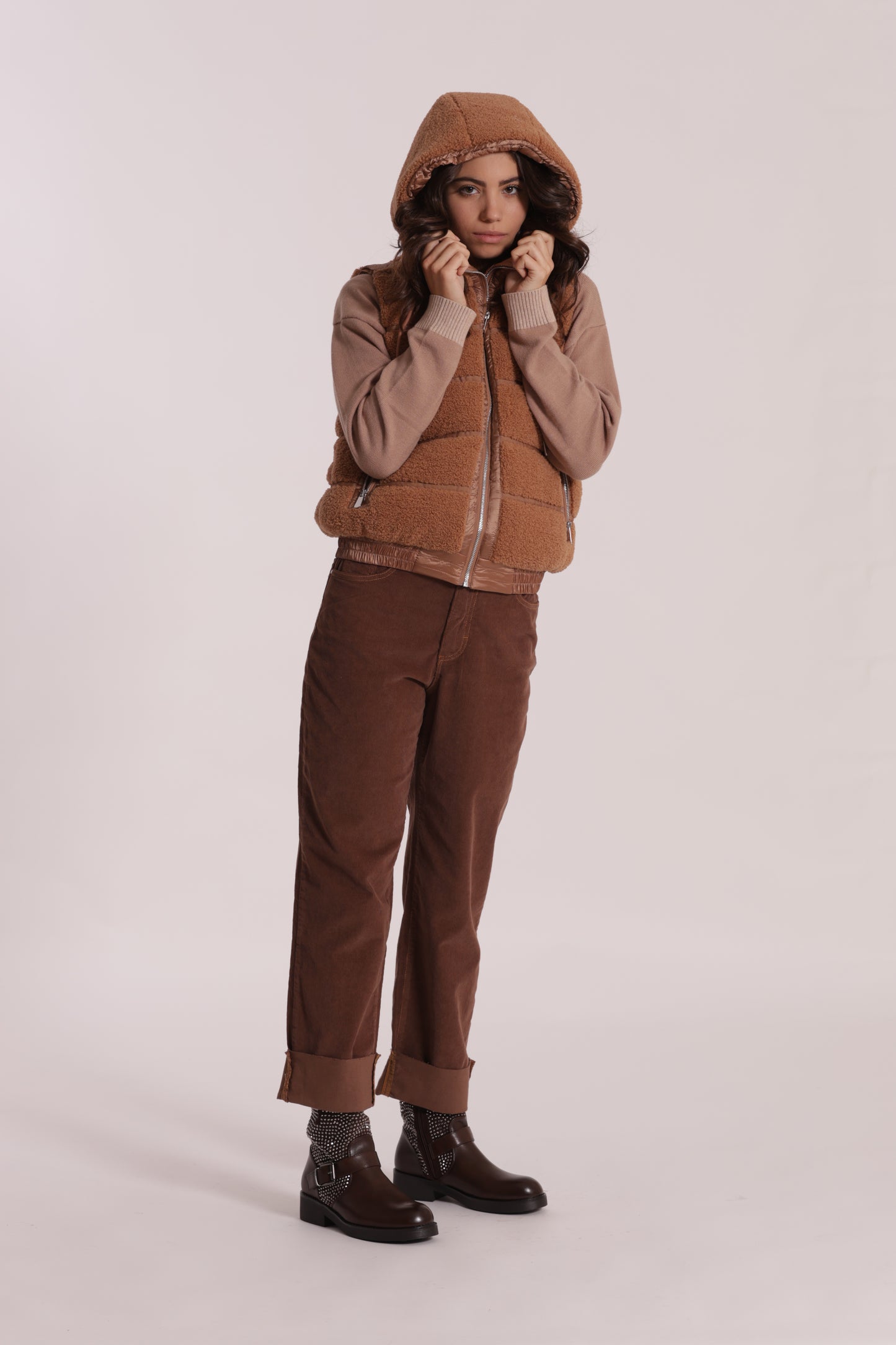 GILET EFFETTO MONTONE