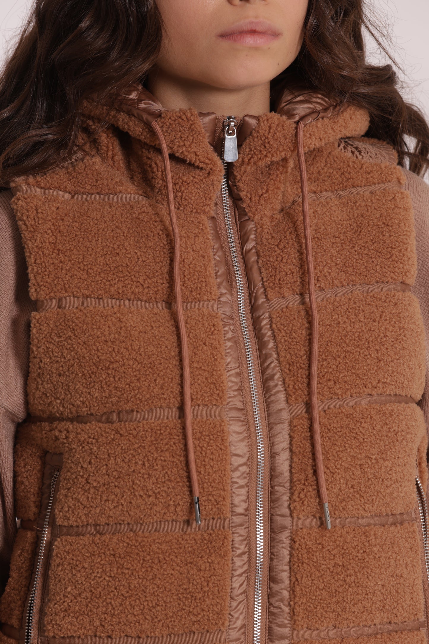 GILET EFFETTO MONTONE