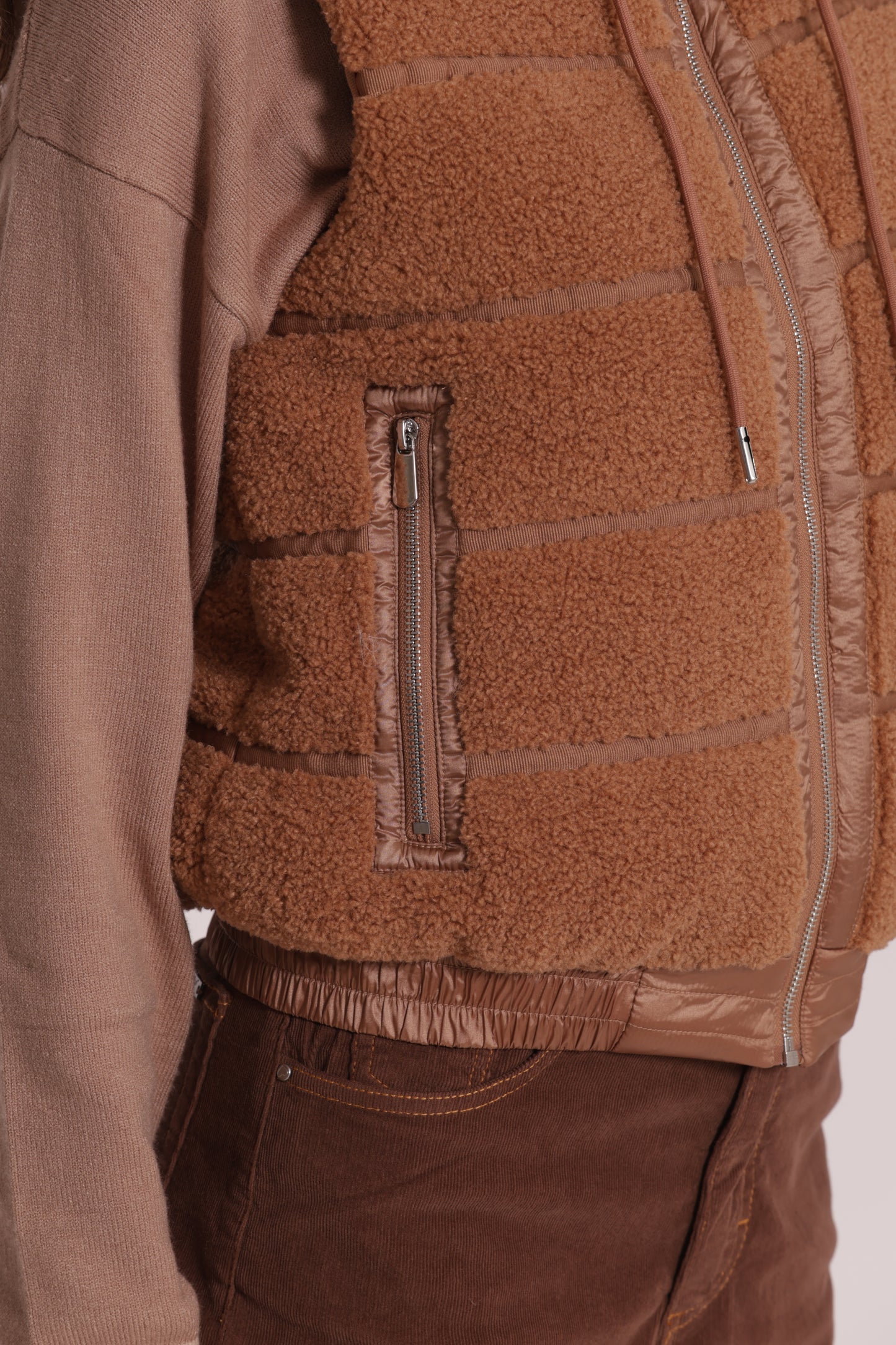 GILET EFFETTO MONTONE