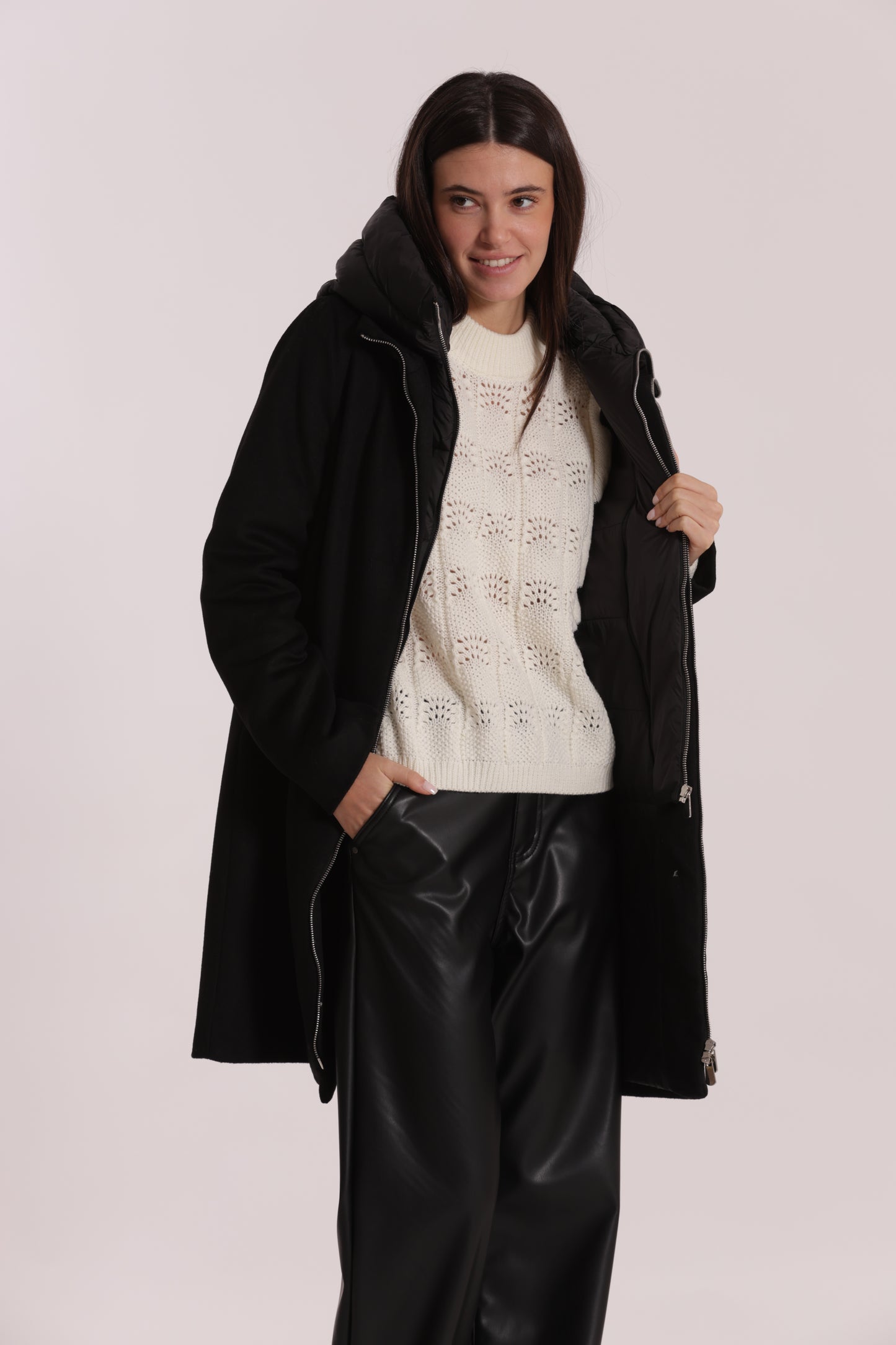 CAPPOTTO DUE PEZZI CON PIUMINO