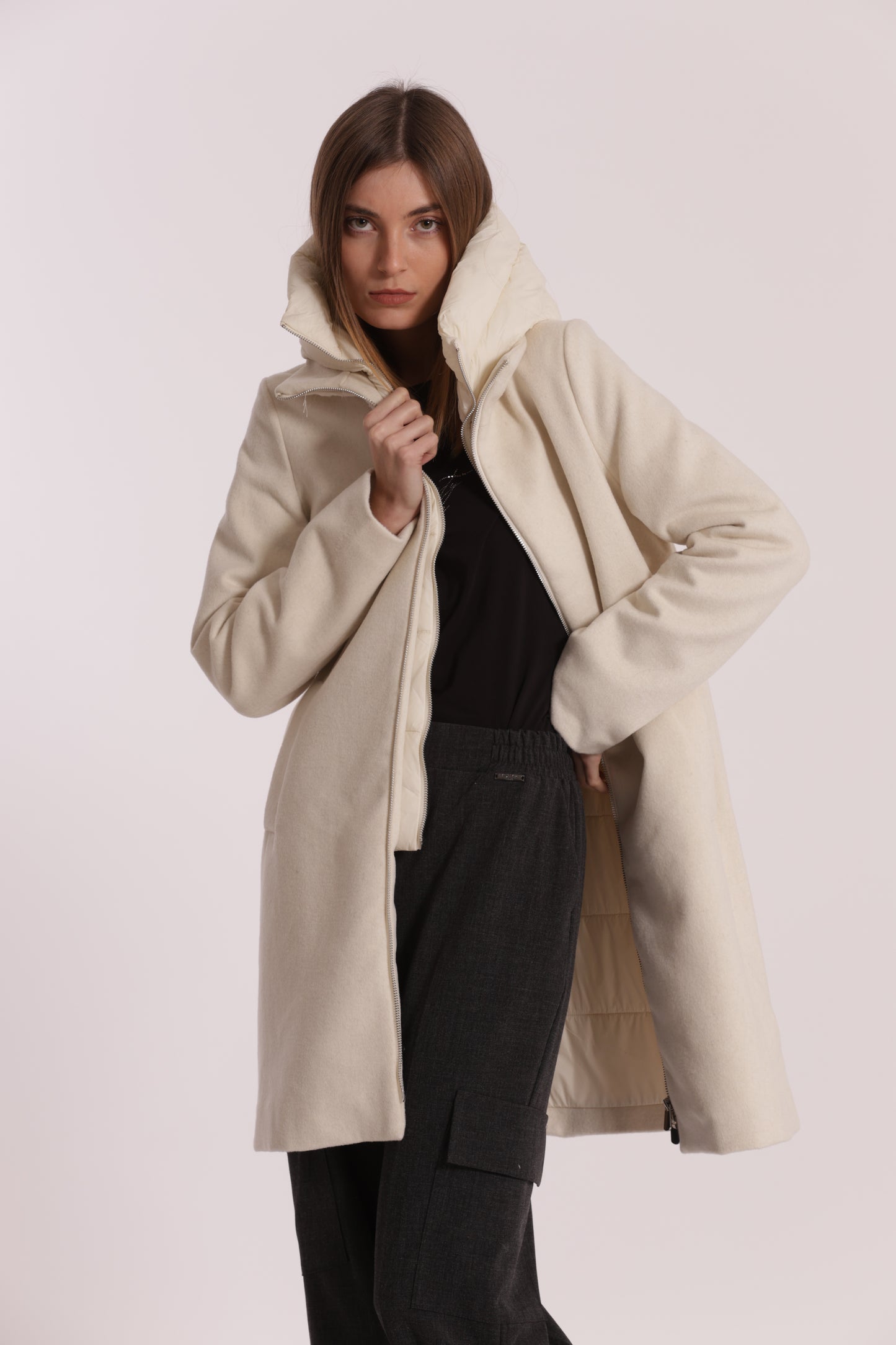 CAPPOTTO DUE PEZZI CON PIUMINO