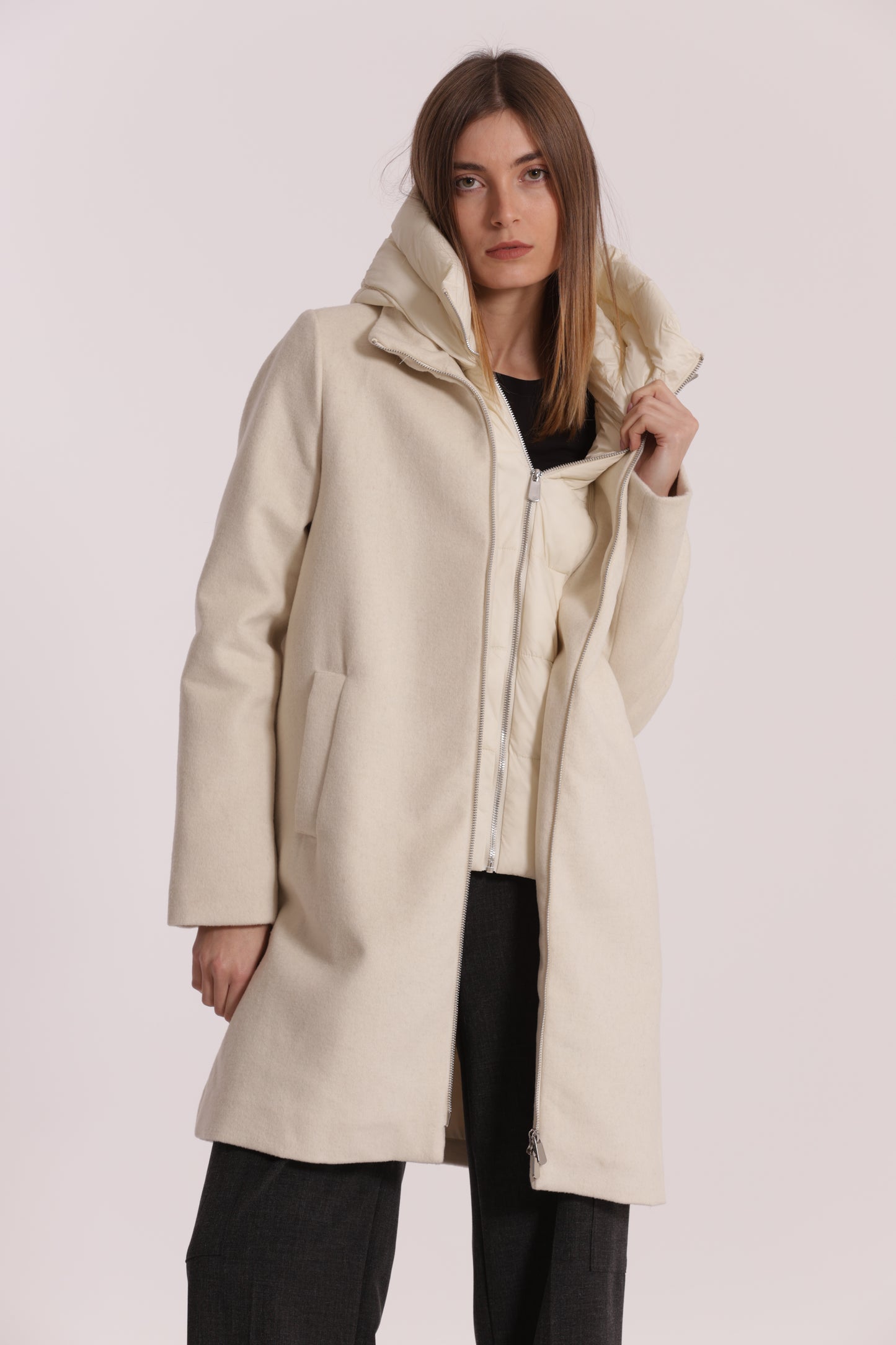CAPPOTTO DUE PEZZI CON PIUMINO