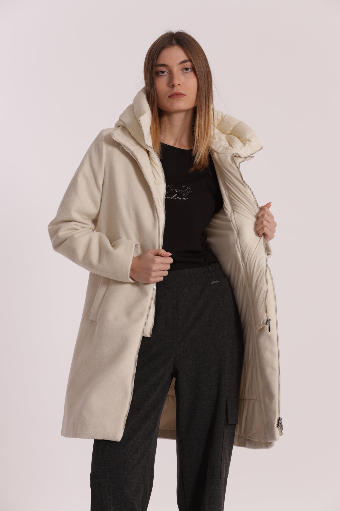 CAPPOTTO DUE PEZZI CON PIUMINO
