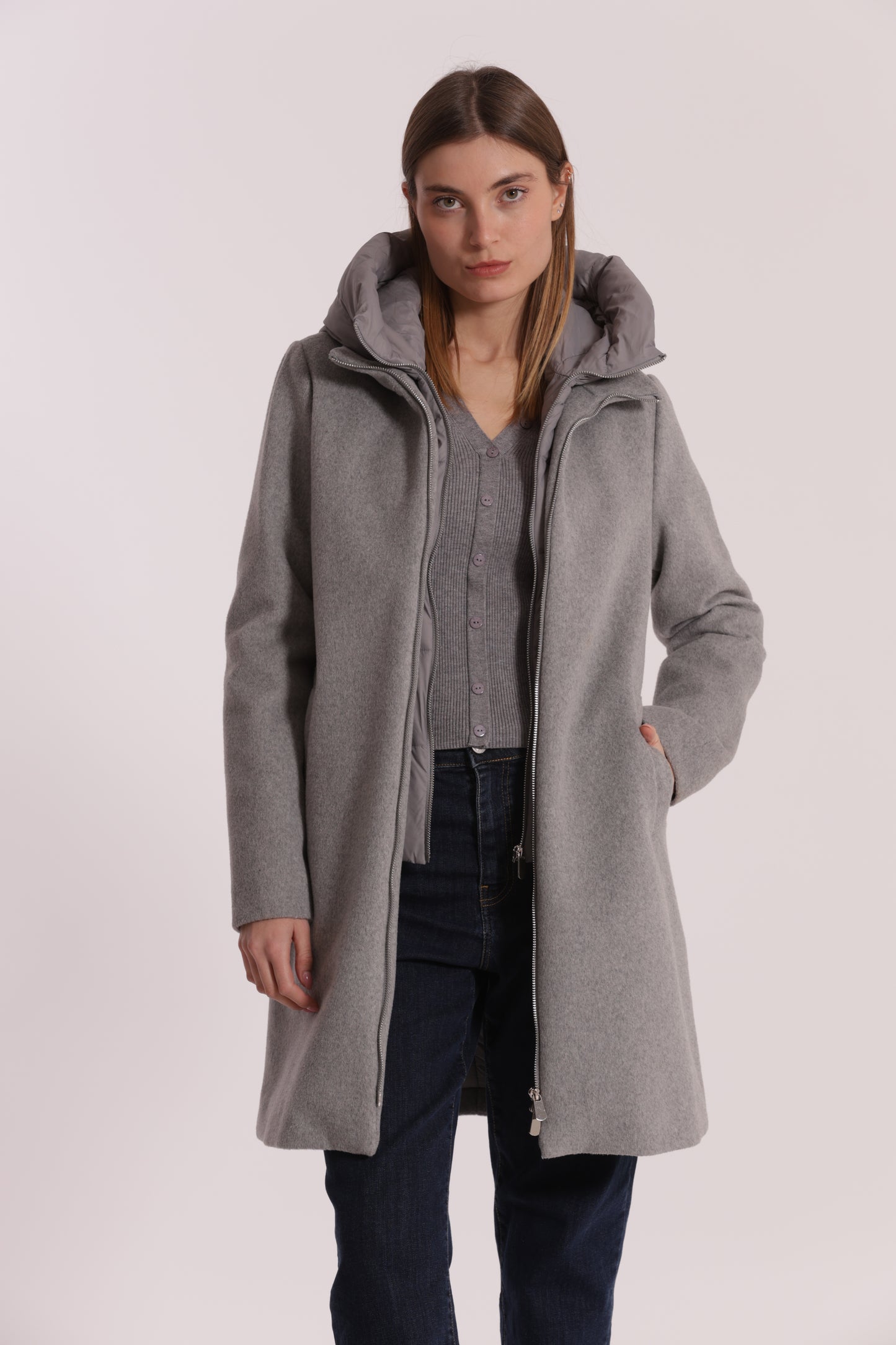CAPPOTTO DUE PEZZI CON PIUMINO
