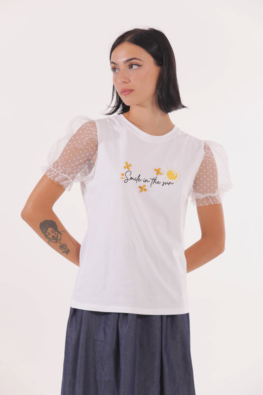 T-SHIRT "SMILE IN THE SUN"